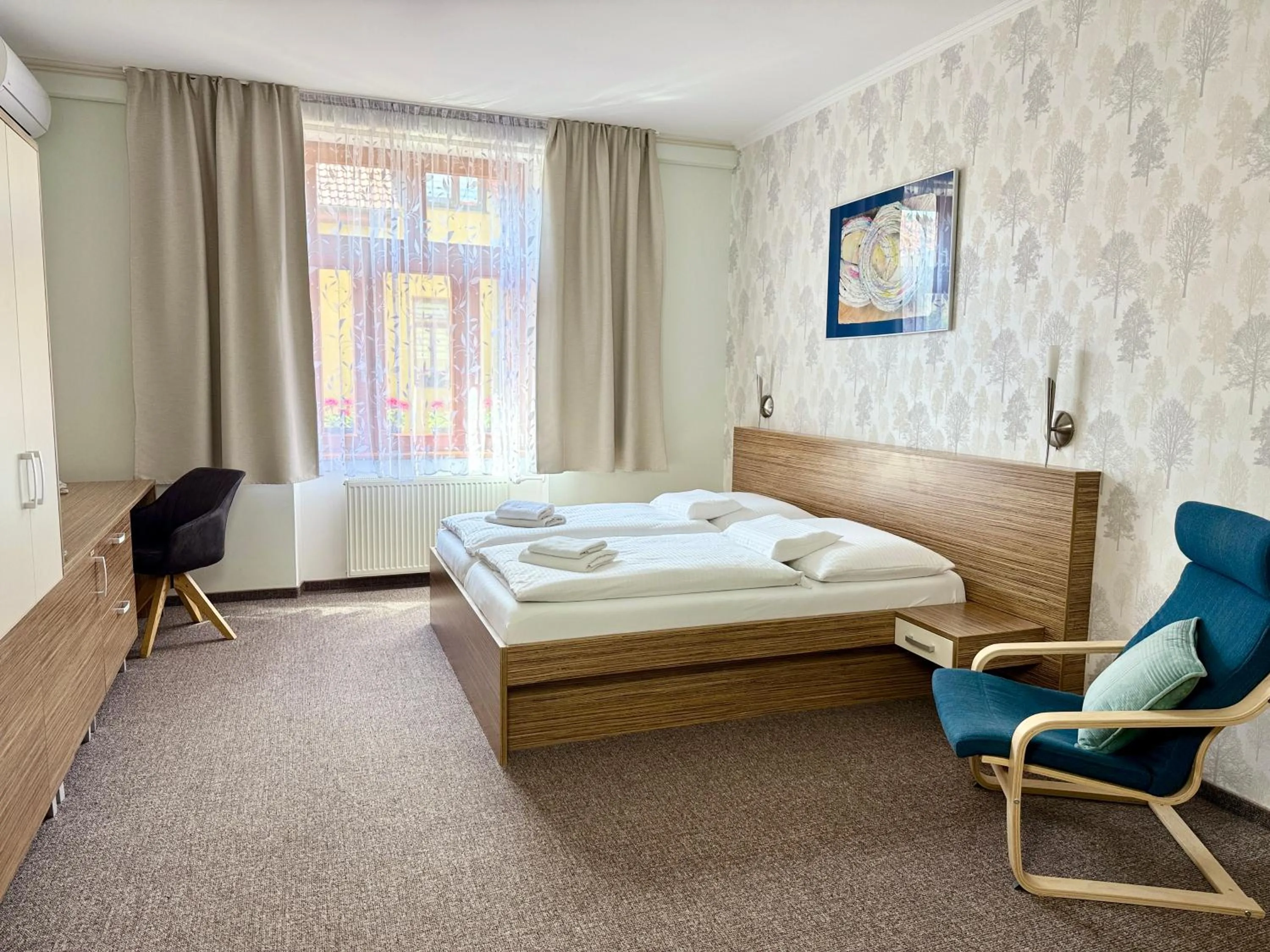 Bed in Penzión Hradbová Old Town Residence & SPA