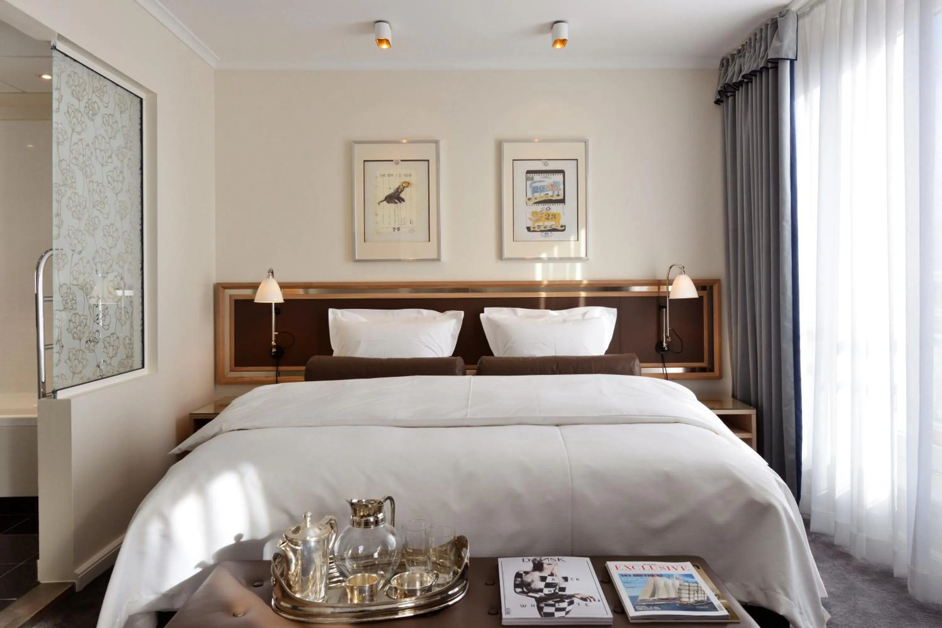 Bedroom, Bed in Kurhotel Skodsborg