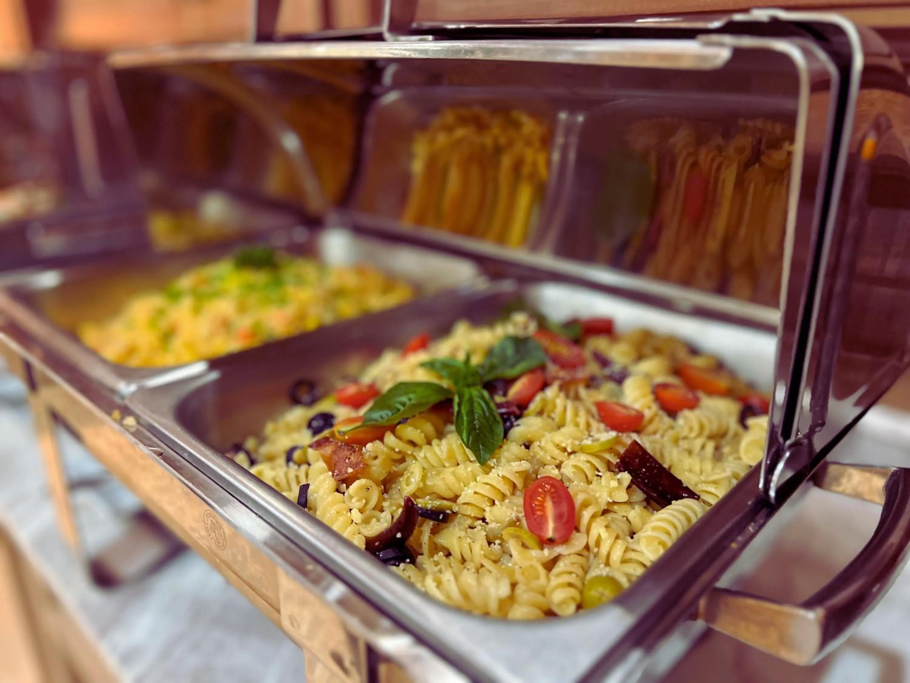 Buffet breakfast in Sunday Villa Sirilanna Hotel