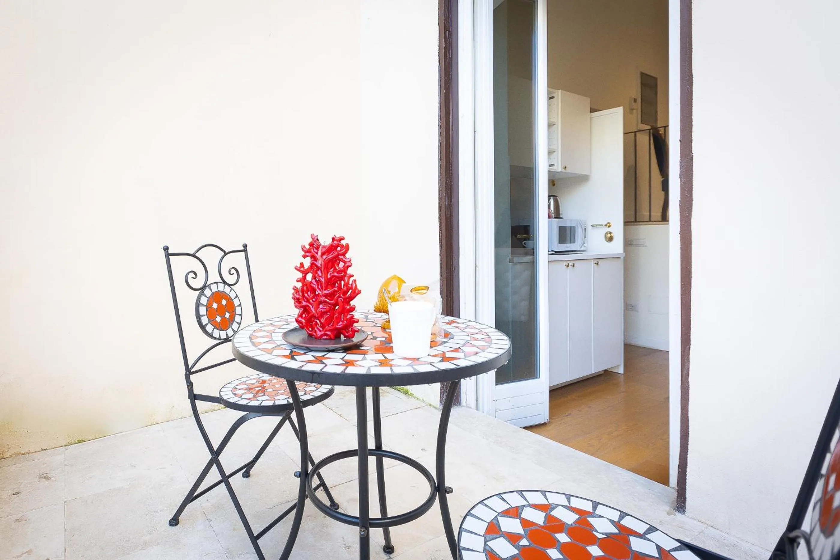 Balcony/Terrace in Amazing Piazza Venezia Suites