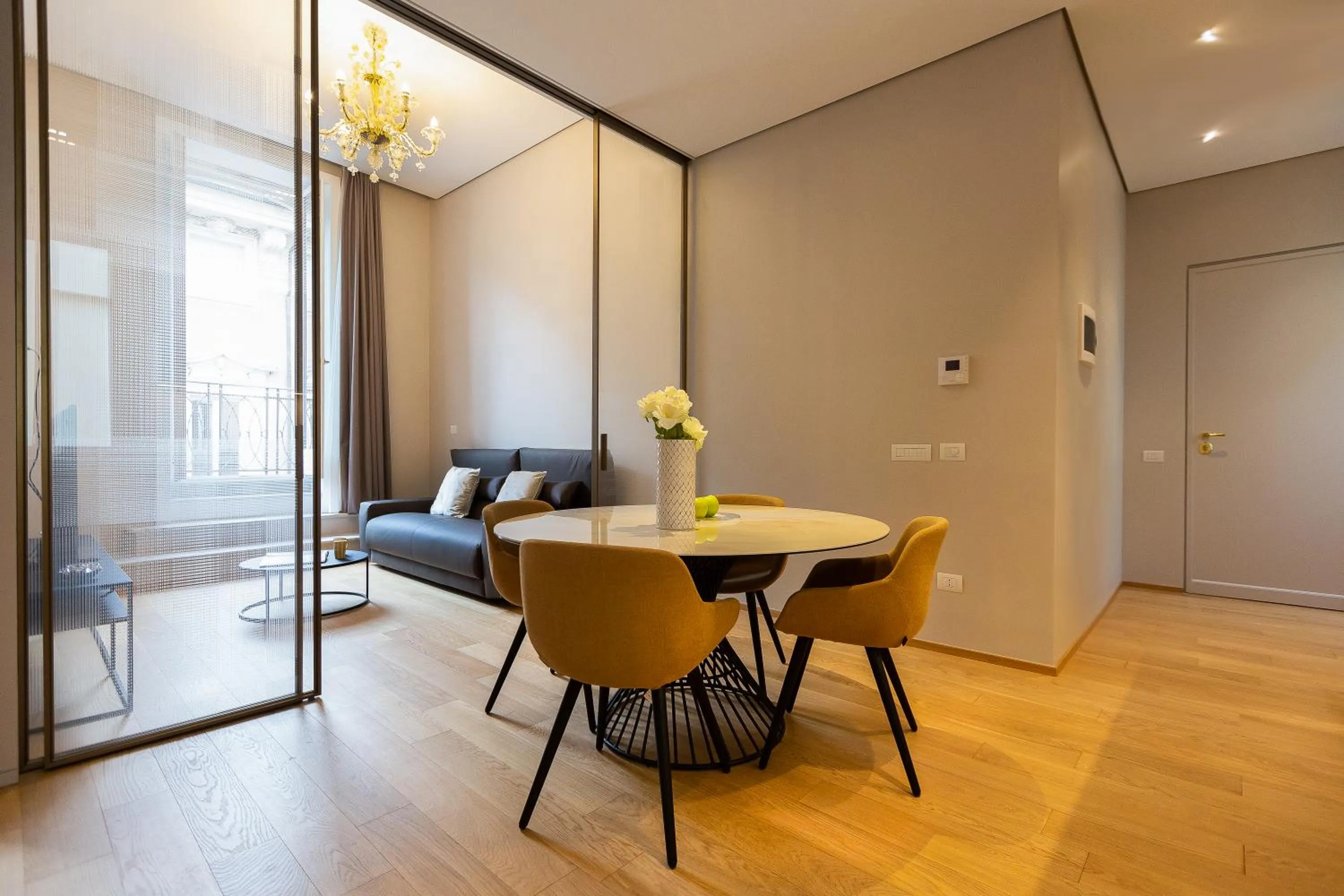 Living room in Amazing Piazza Venezia Suites