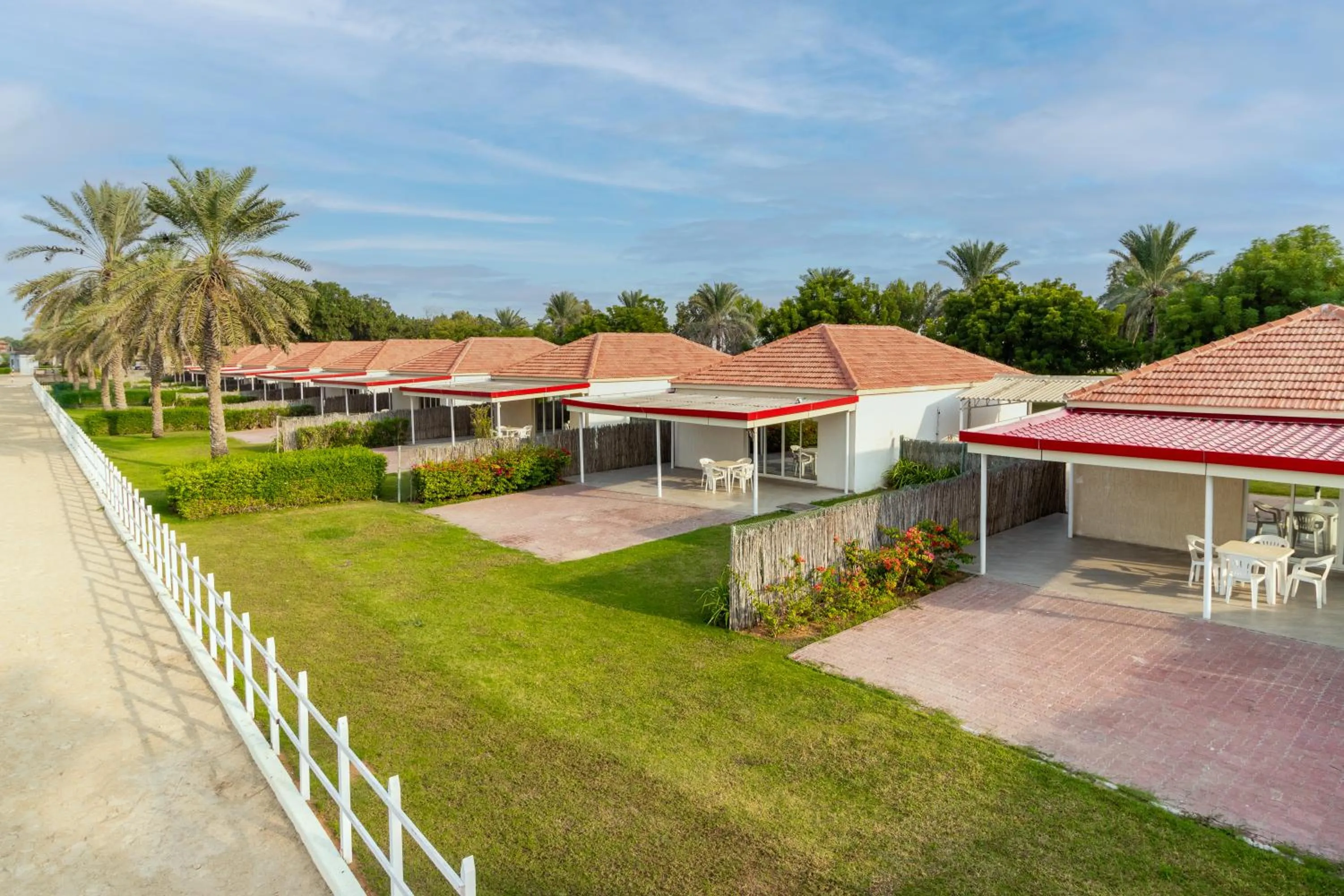 Garden view in Barracuda Resort