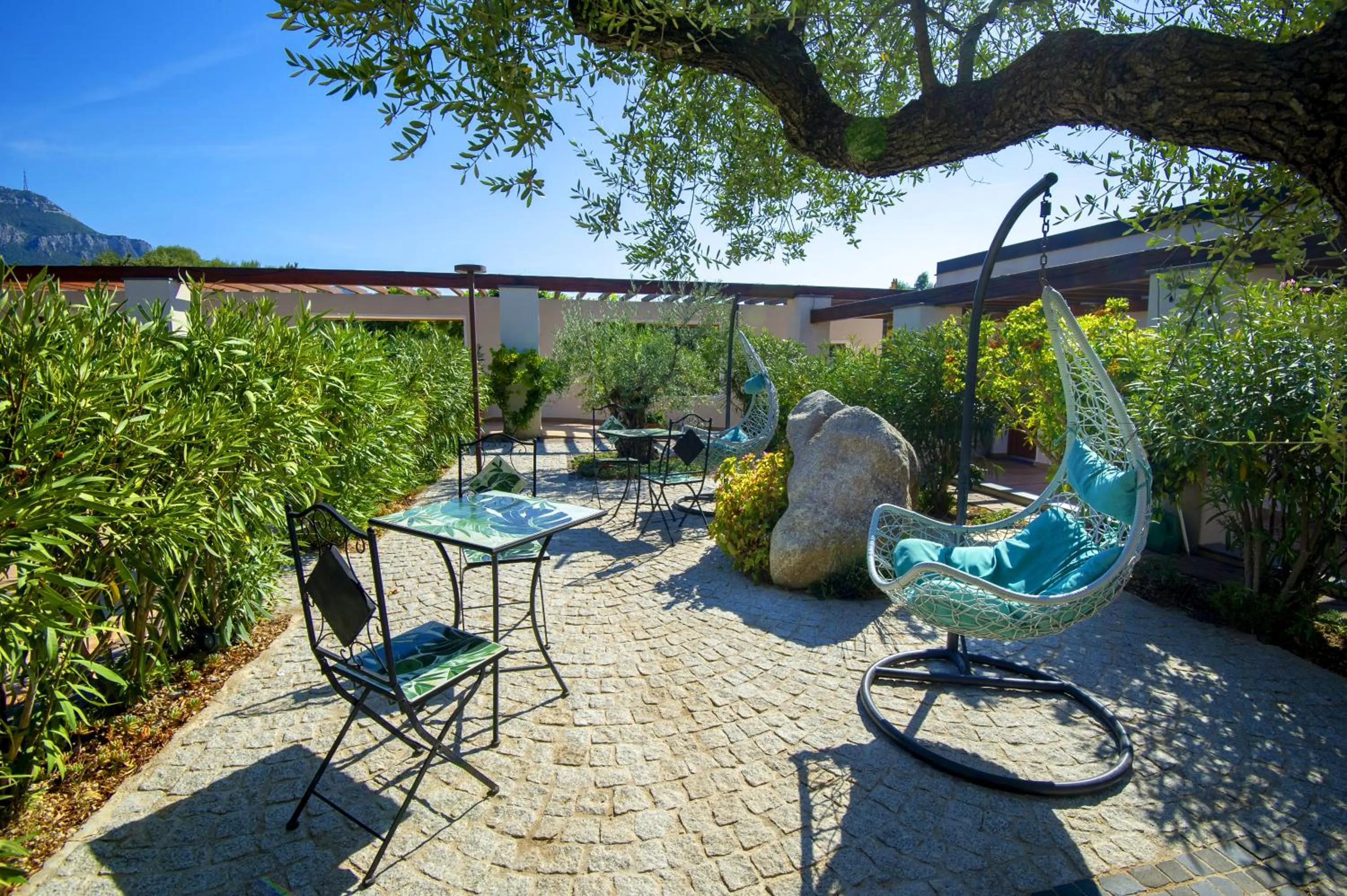 Garden in Hotel Barbagia