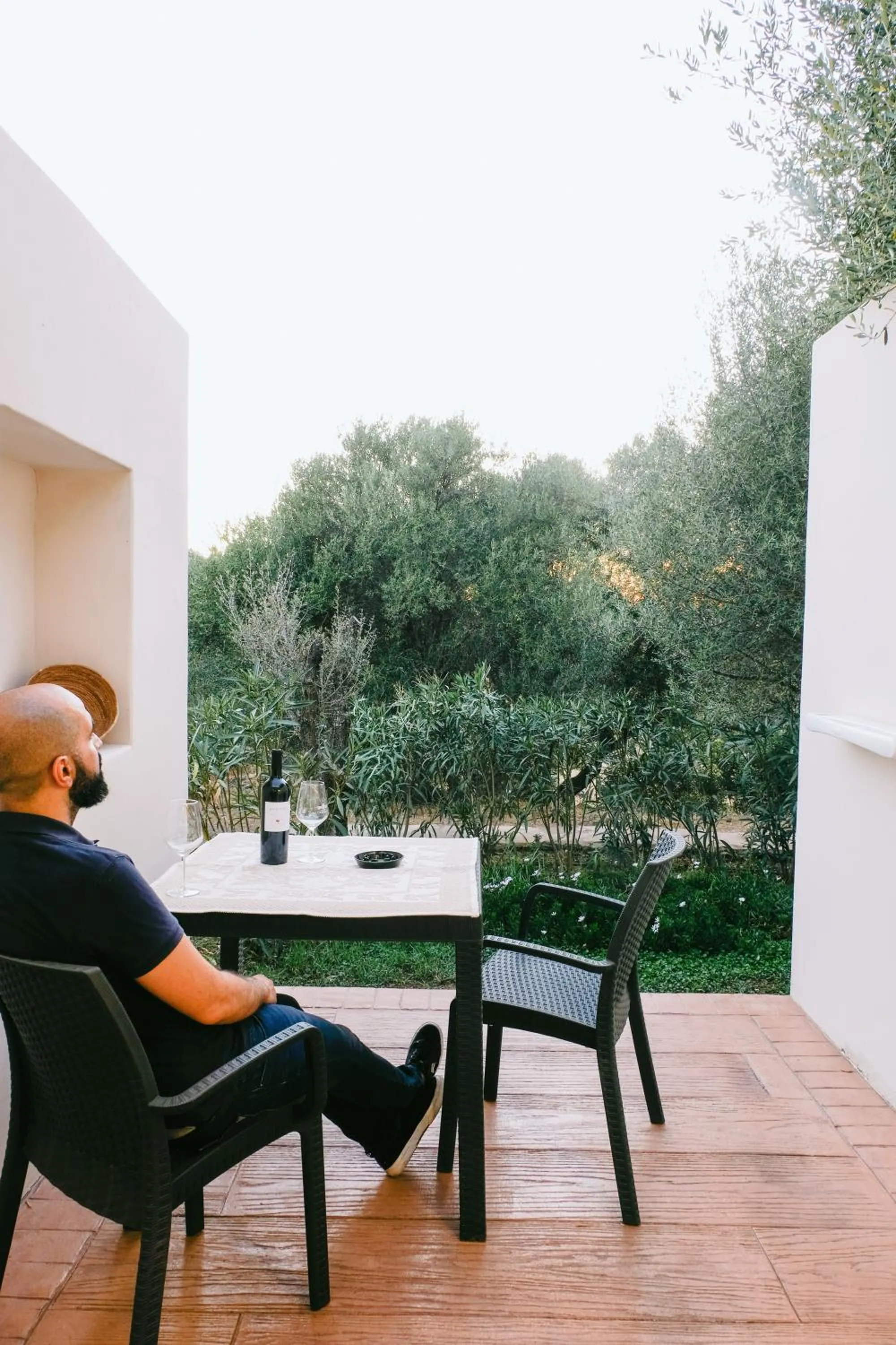 Balcony/Terrace in Hotel Barbagia