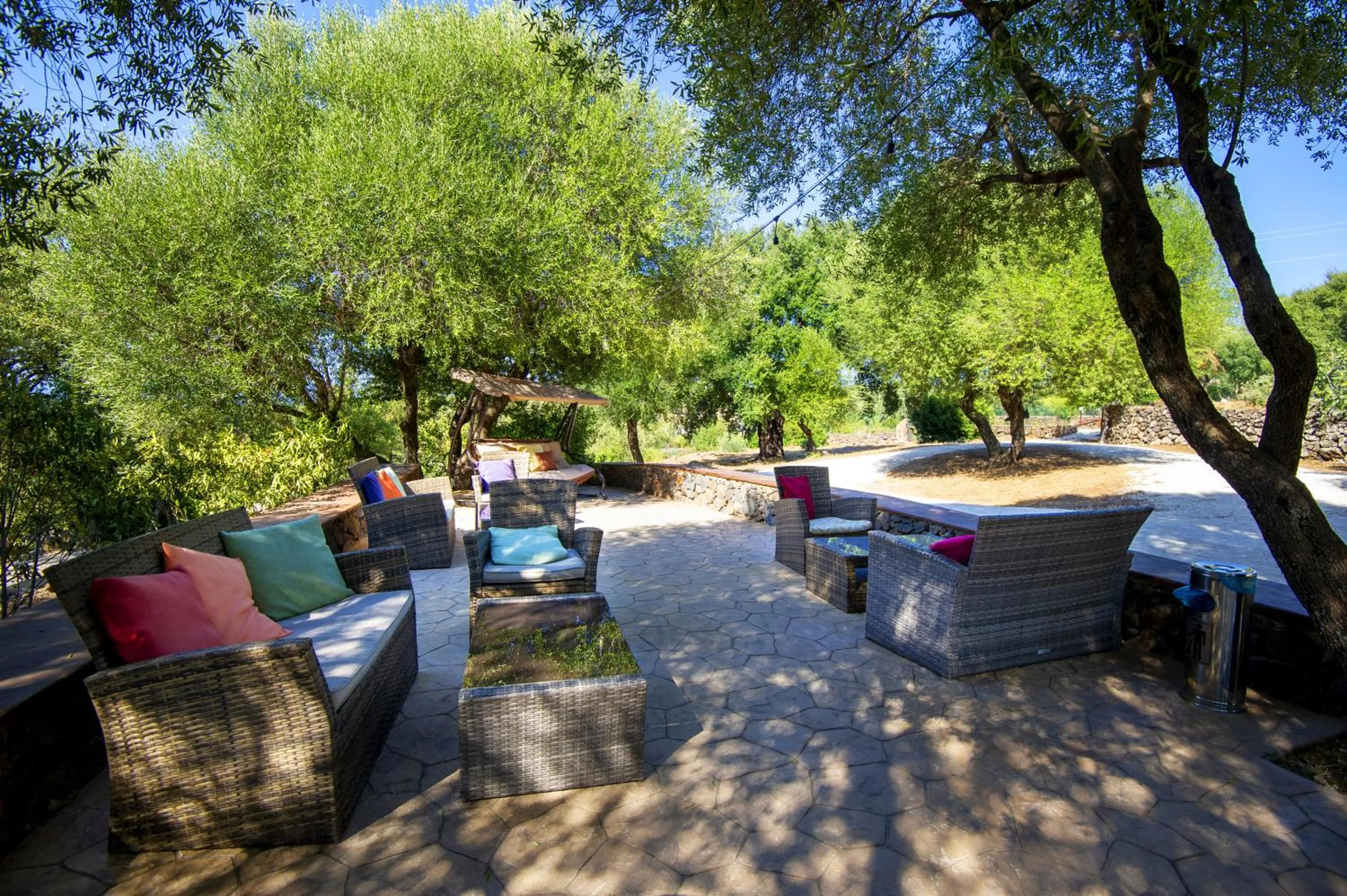 Garden in Hotel Barbagia