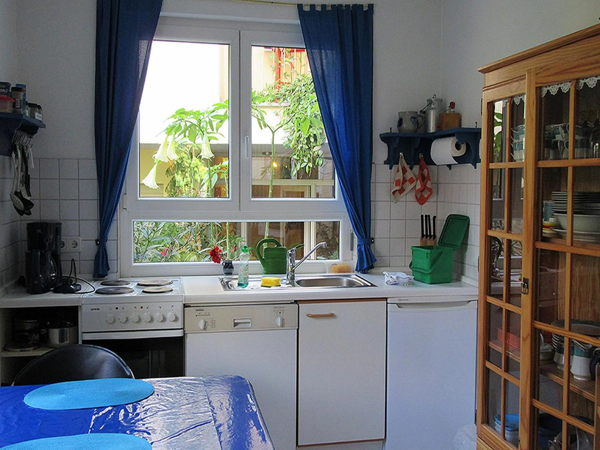 Kitchen or kitchenette in Die Sprachpension - The Language Guesthouse