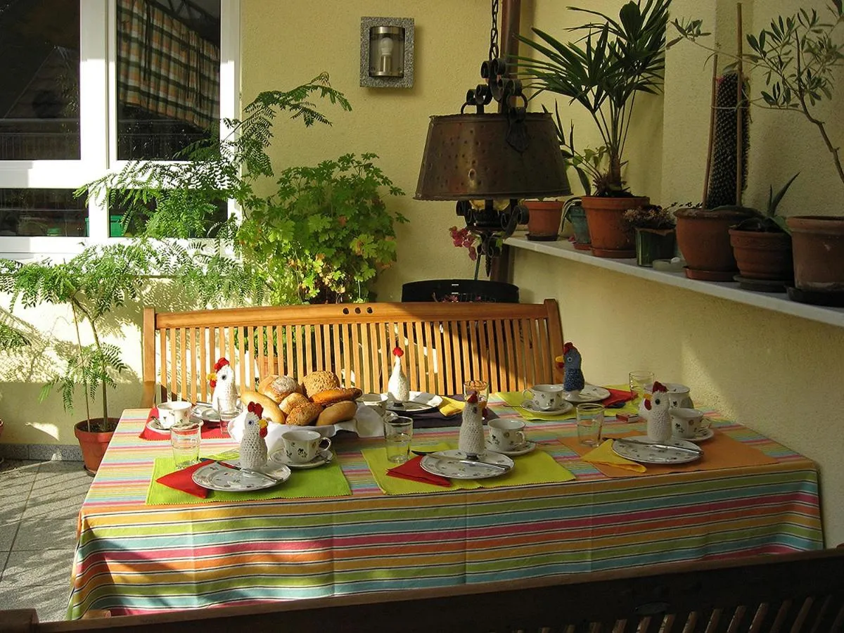 Continental breakfast in Die Sprachpension - The Language Guesthouse