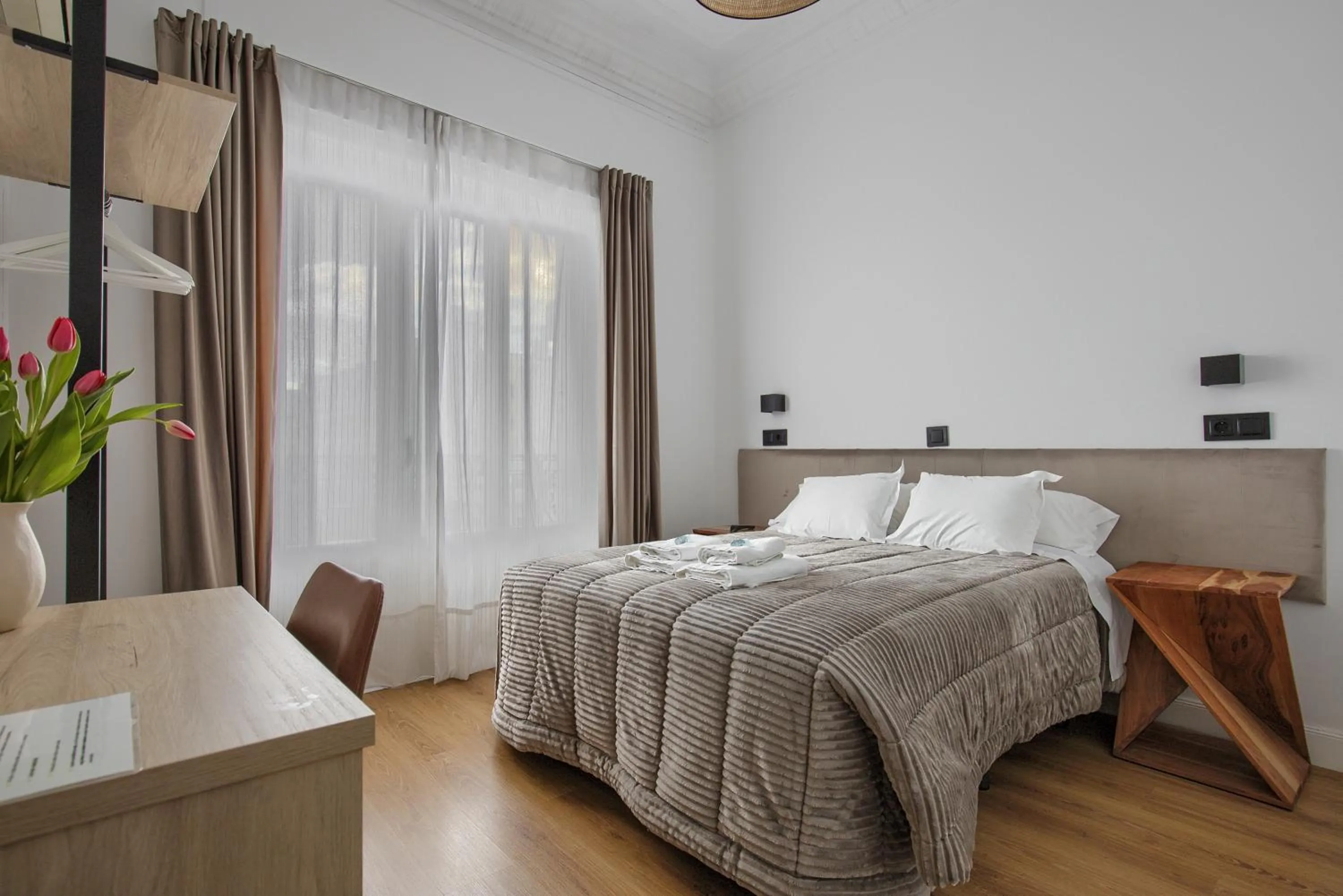 Bed in Hostal Besaya