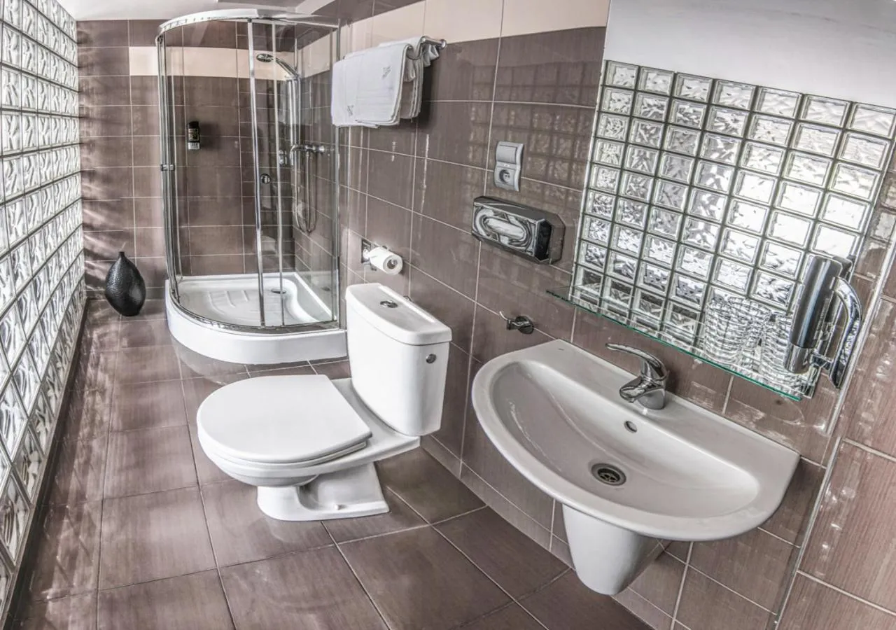 Bathroom in Pension Horse Inn