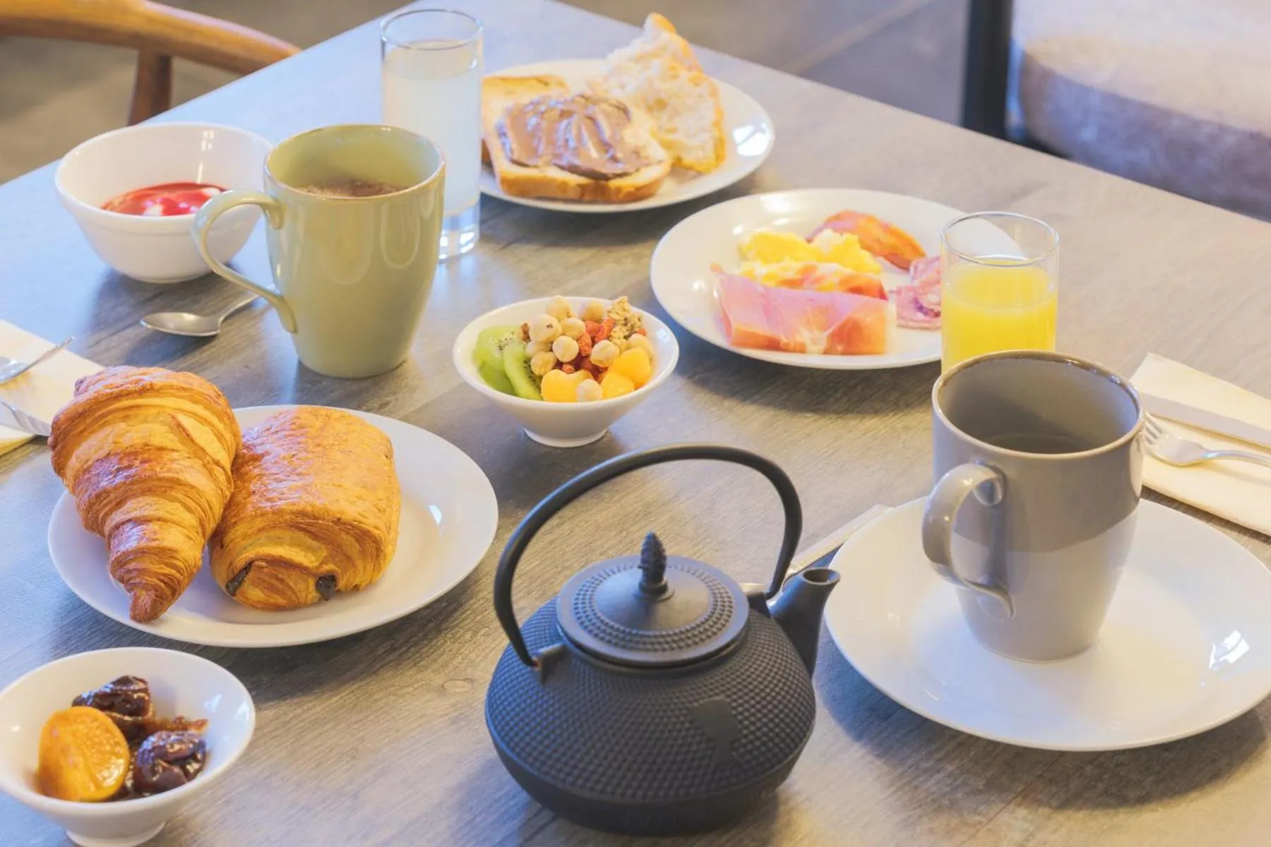 Food and drinks in Logis Hostellerie la Chaumière