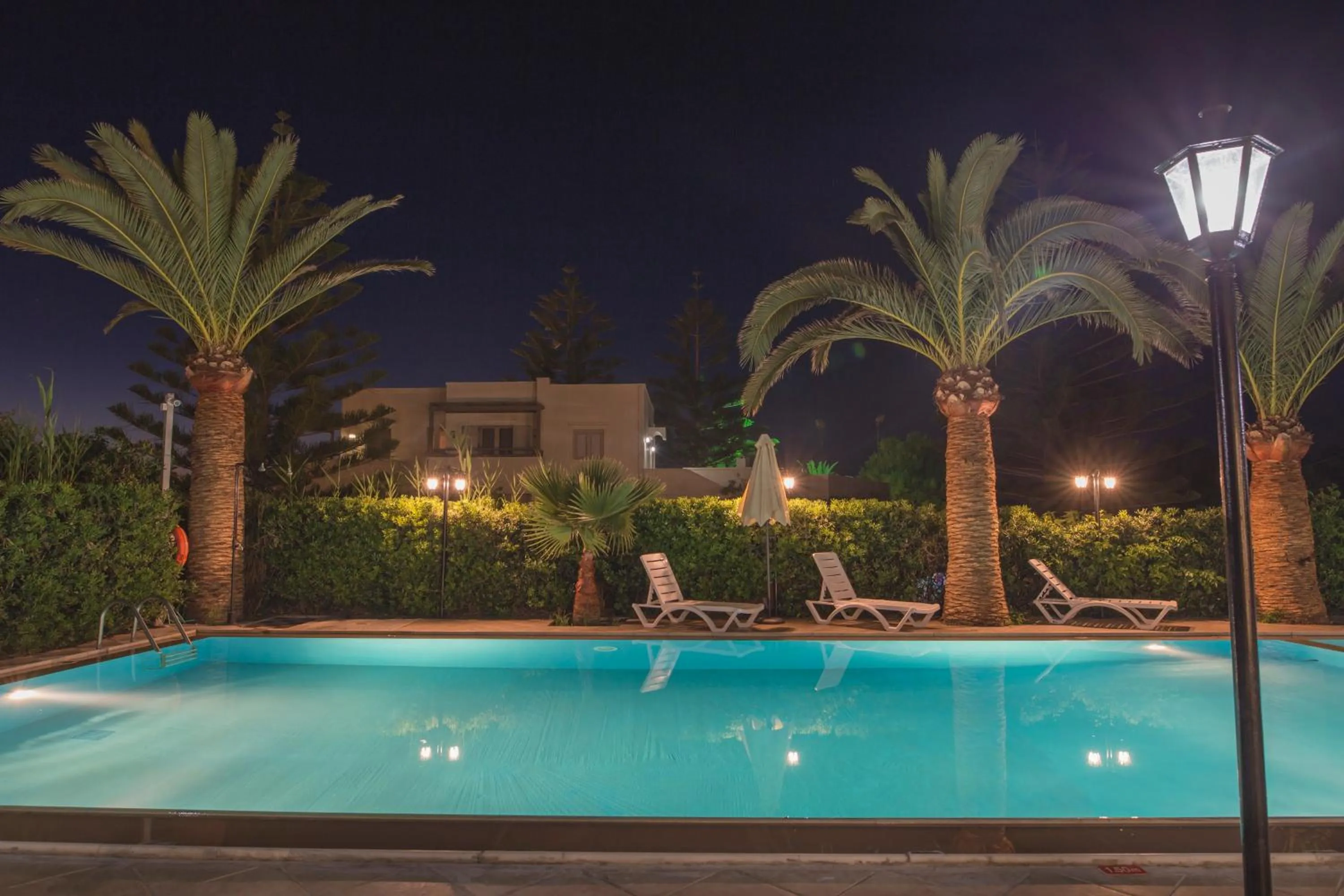 Swimming pool in Creta Aquamarine Hotel