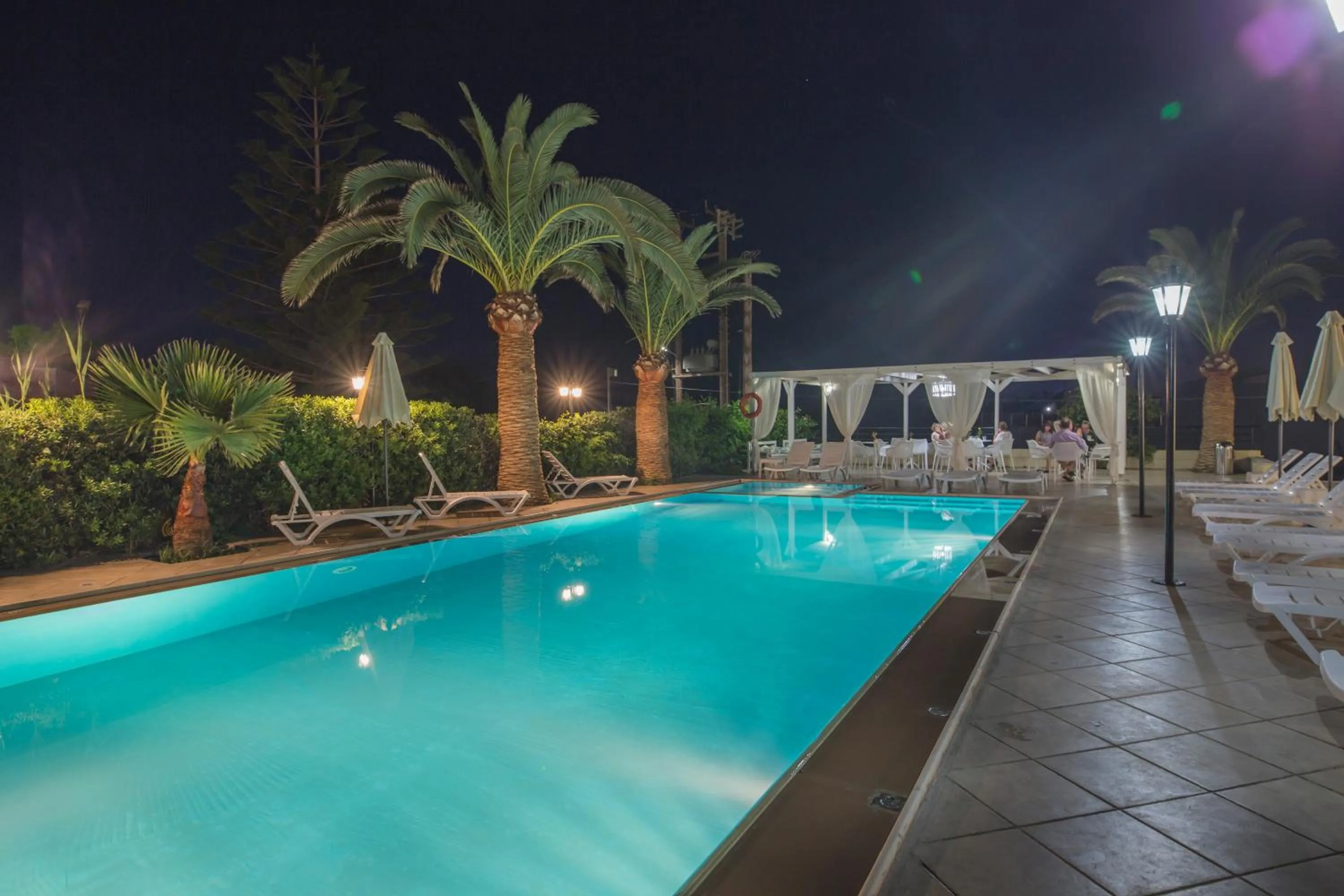 Swimming pool in Creta Aquamarine Hotel
