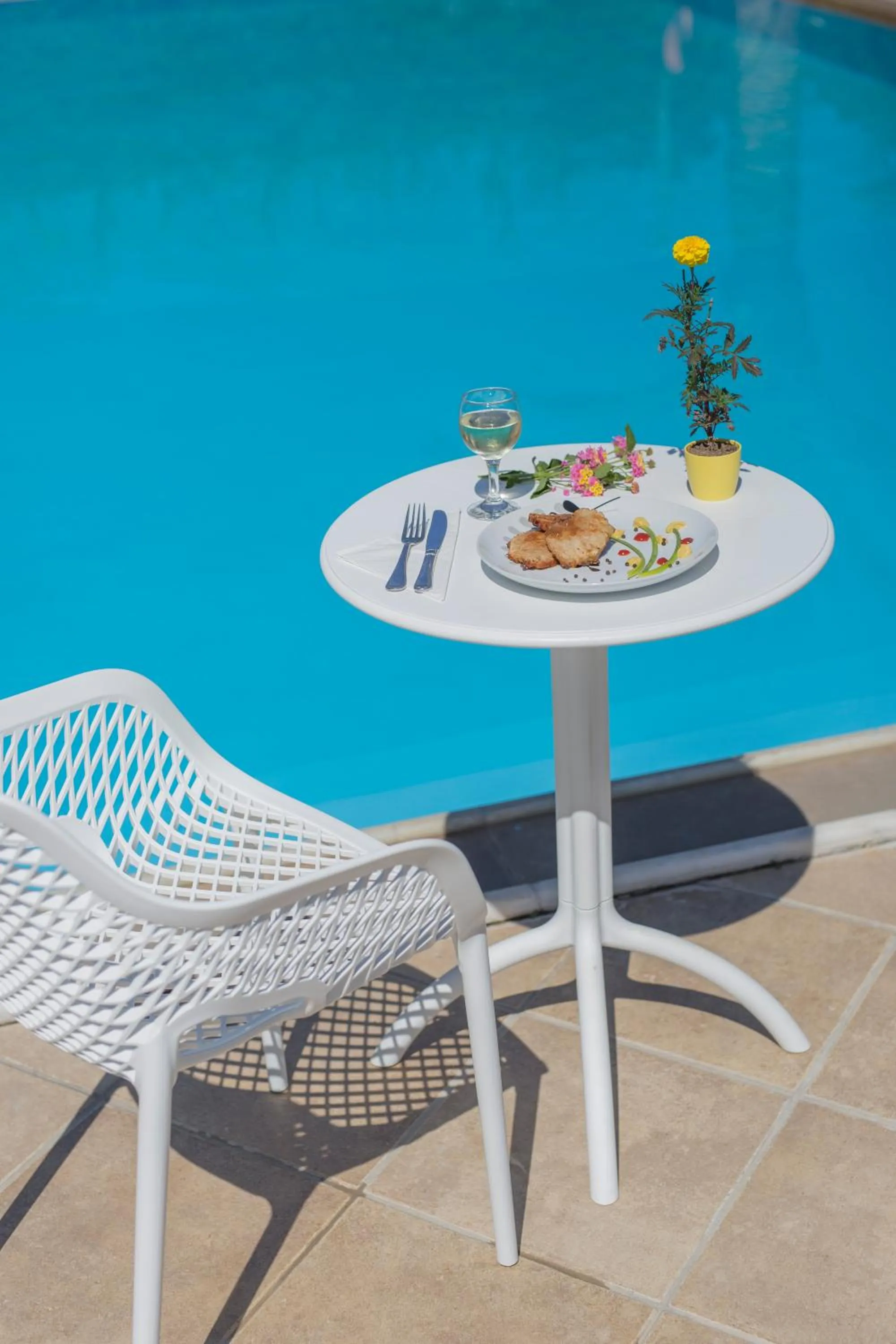 Decorative detail in Creta Aquamarine Hotel