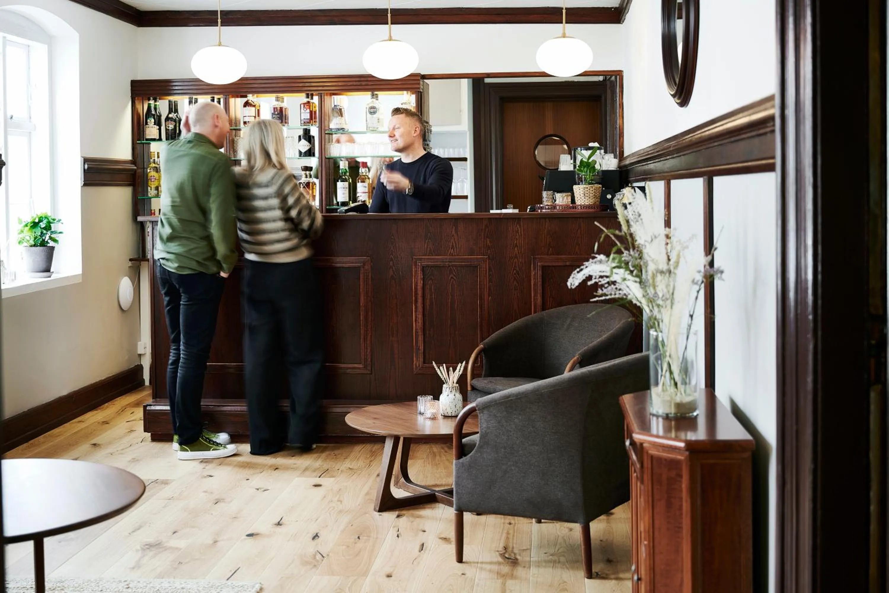 Lobby or reception in Hotel Strandly Skagen