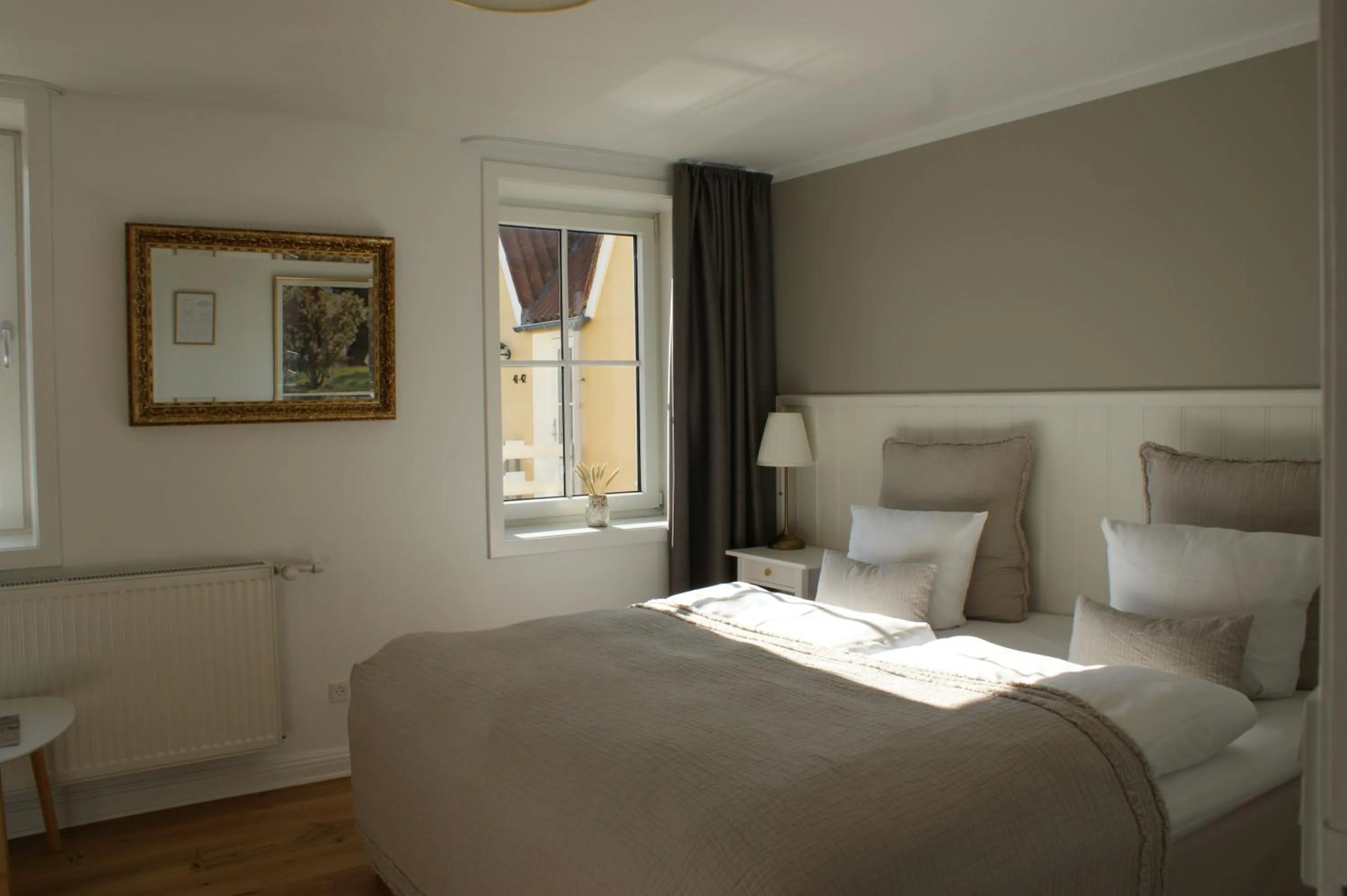 Bedroom, Bed in Hotel Strandly Skagen