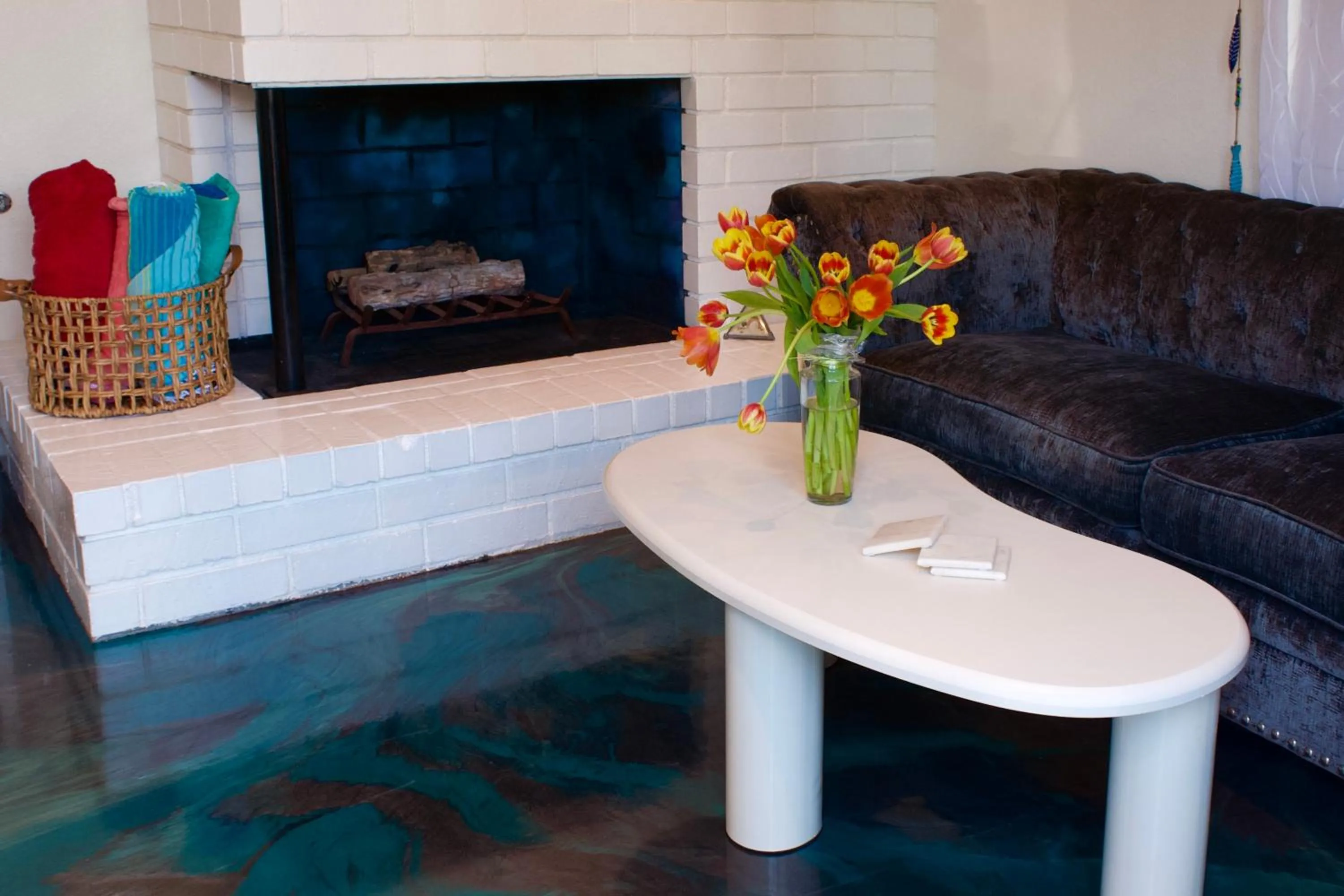 Living room in Sweet Beach Duplex