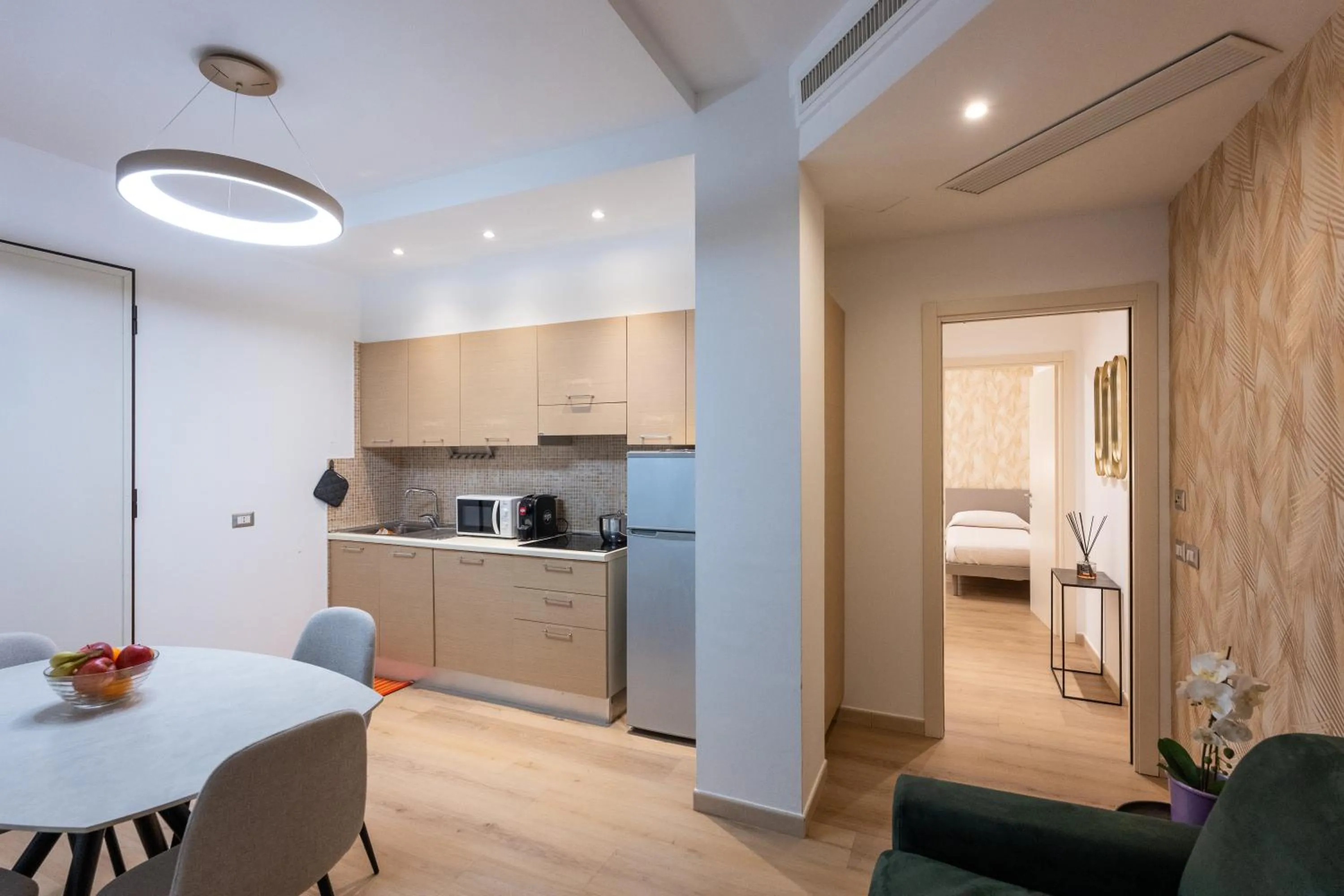 Seating area in Residence Perla