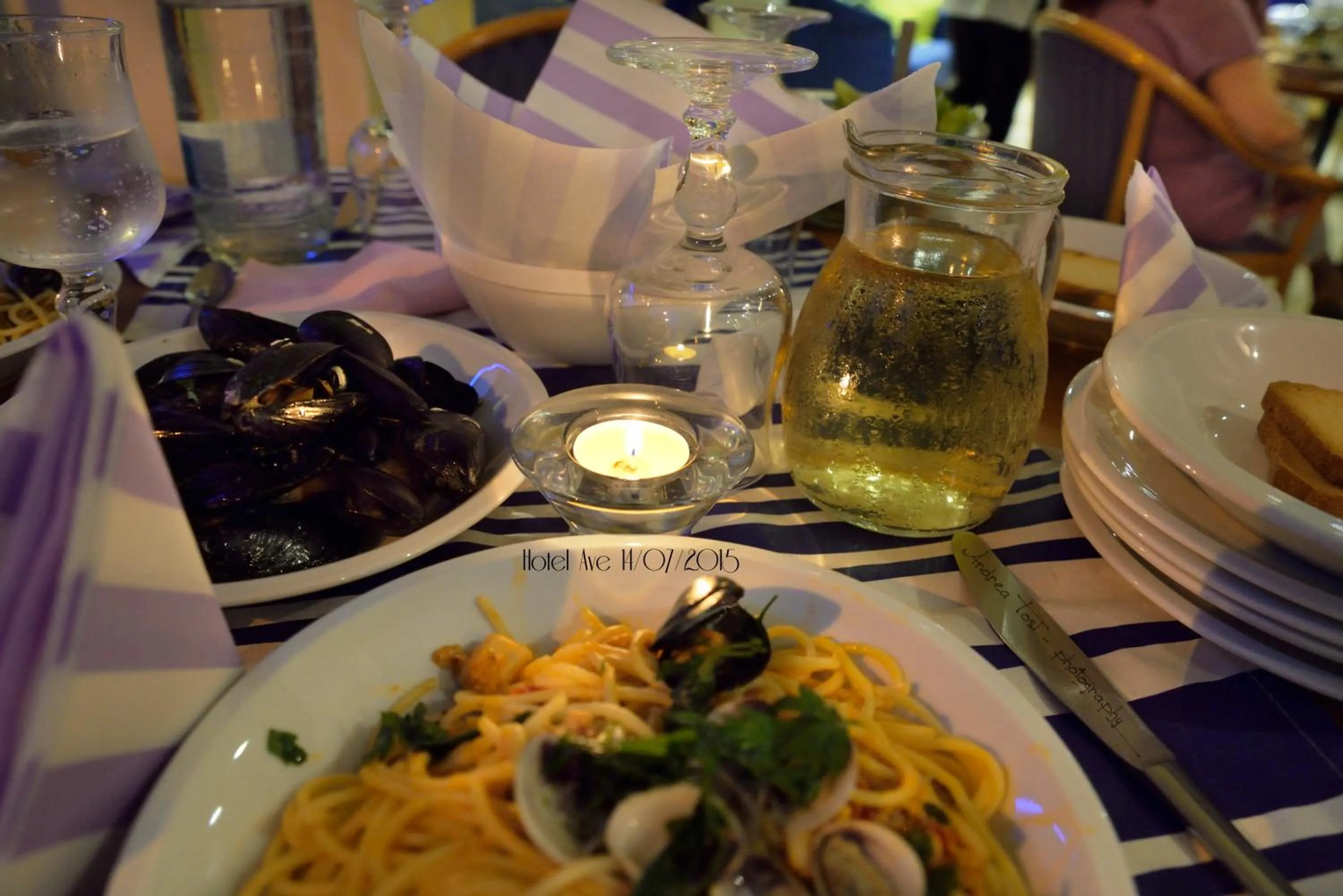 Food close-up in Hotel Ave