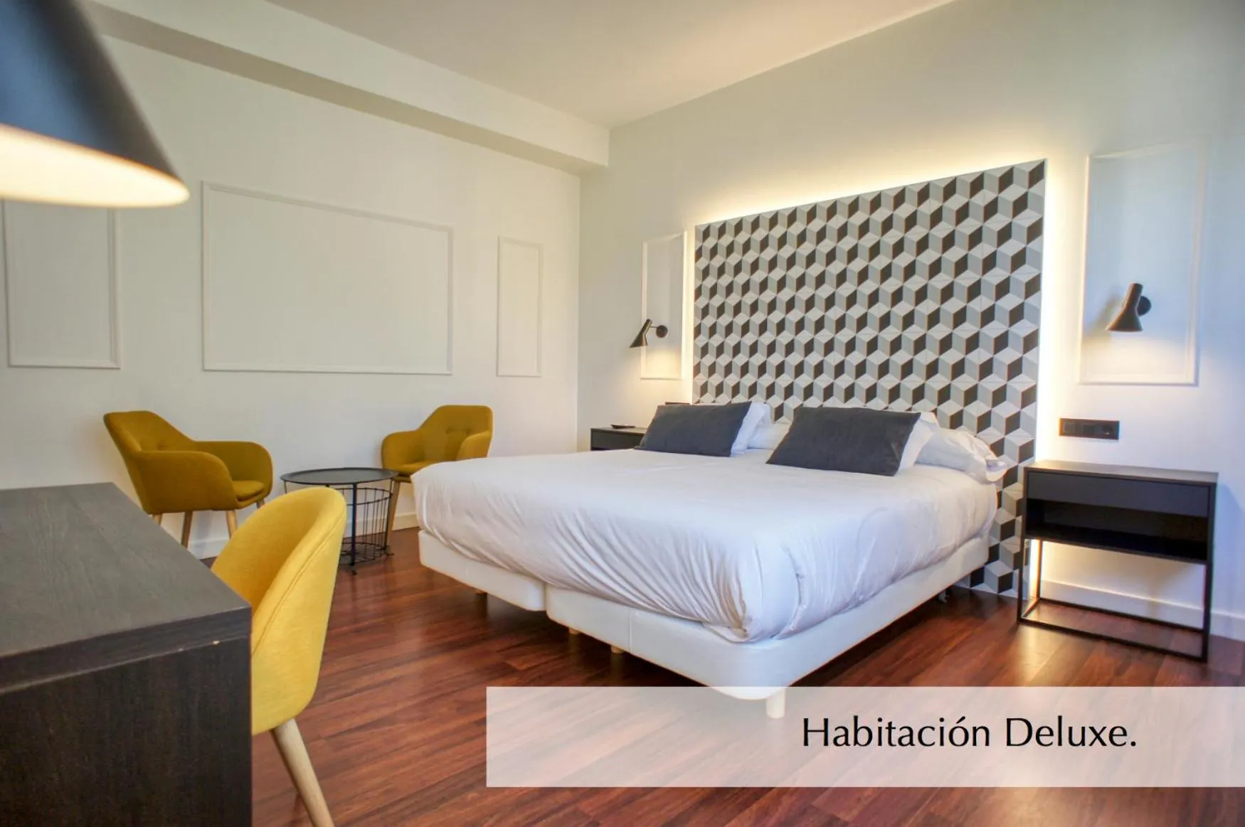 Decorative detail, Bed in Hotel Montermoso