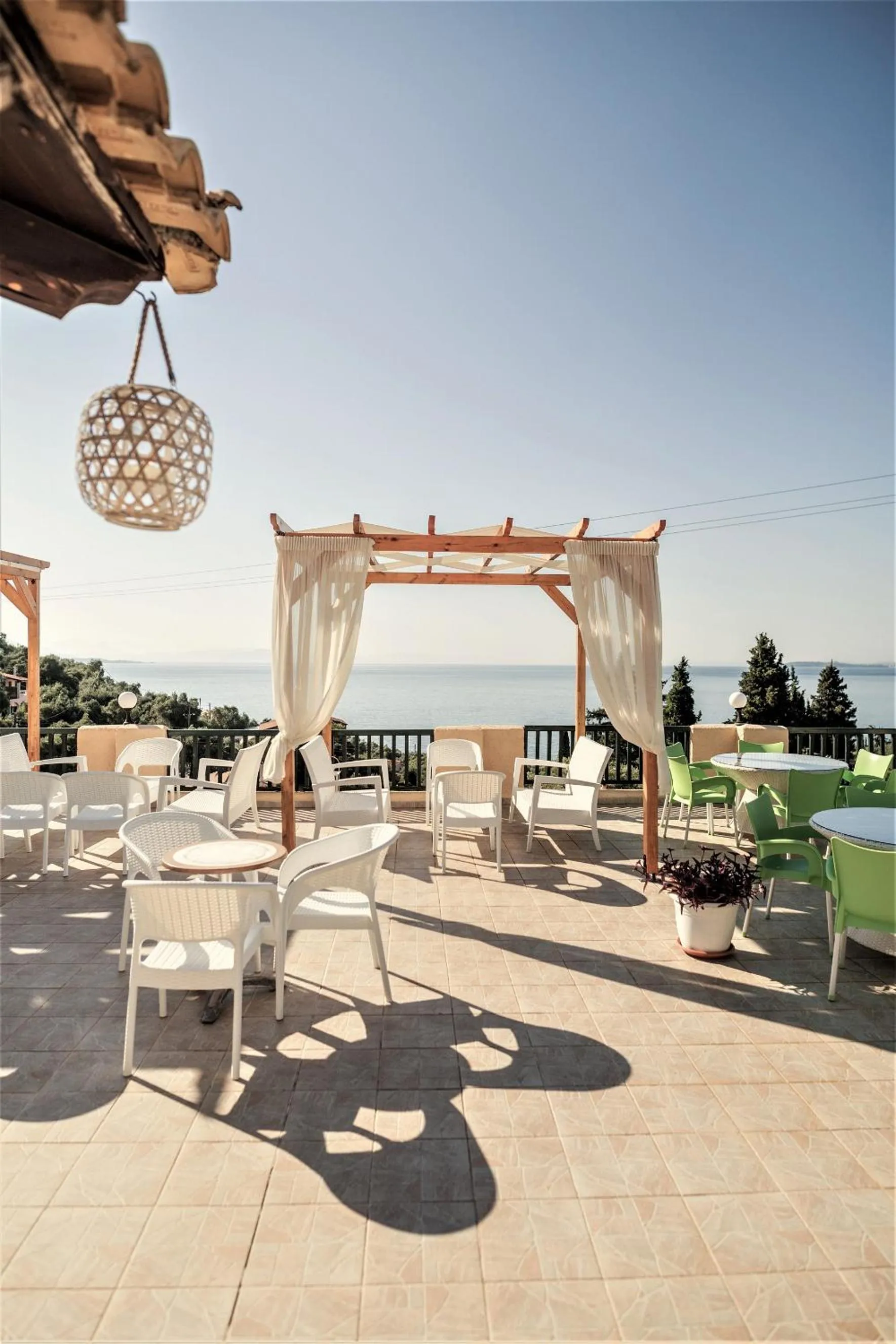 Decorative detail in Corfu Aquamarine Hotel