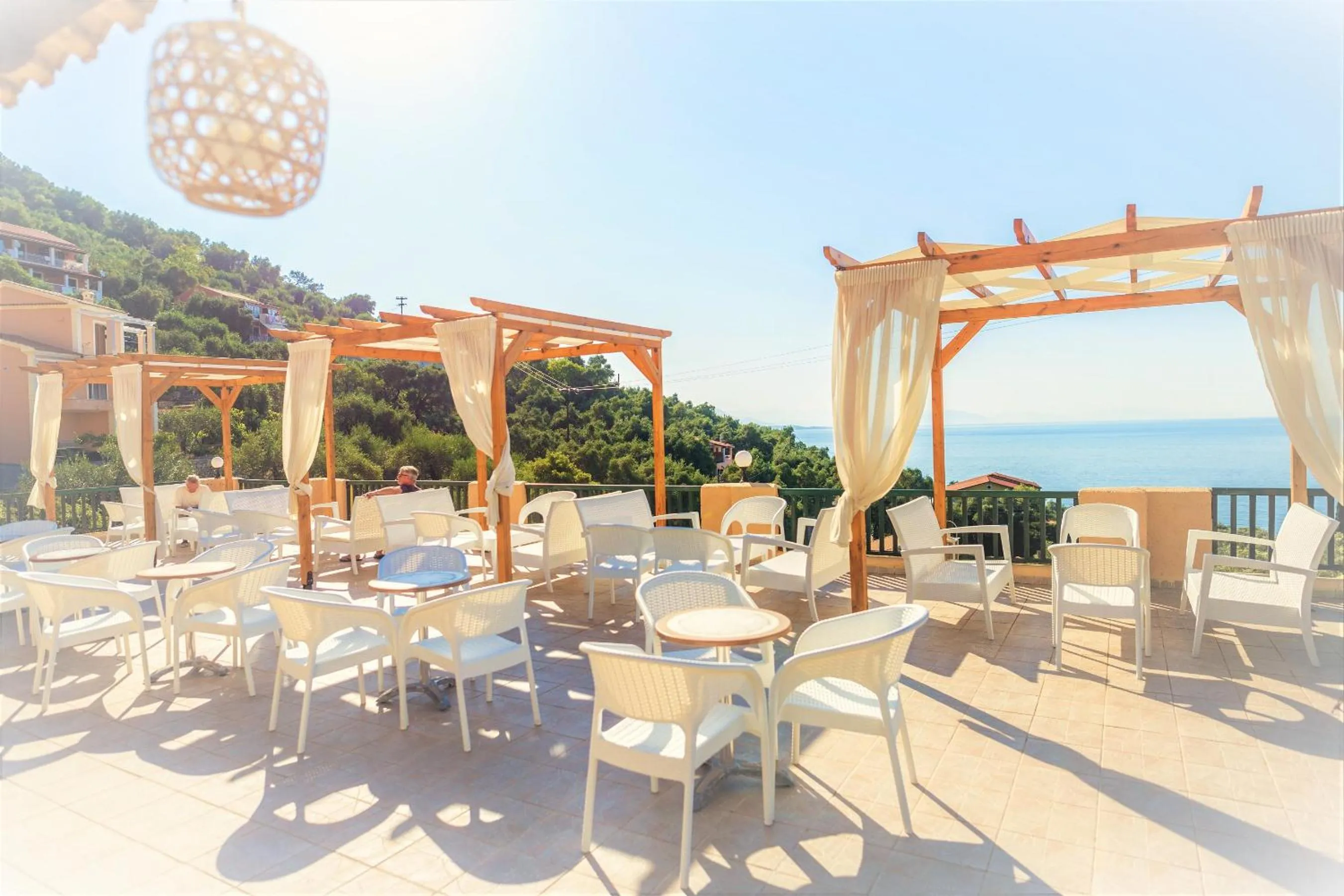 Lounge or bar in Corfu Aquamarine Hotel