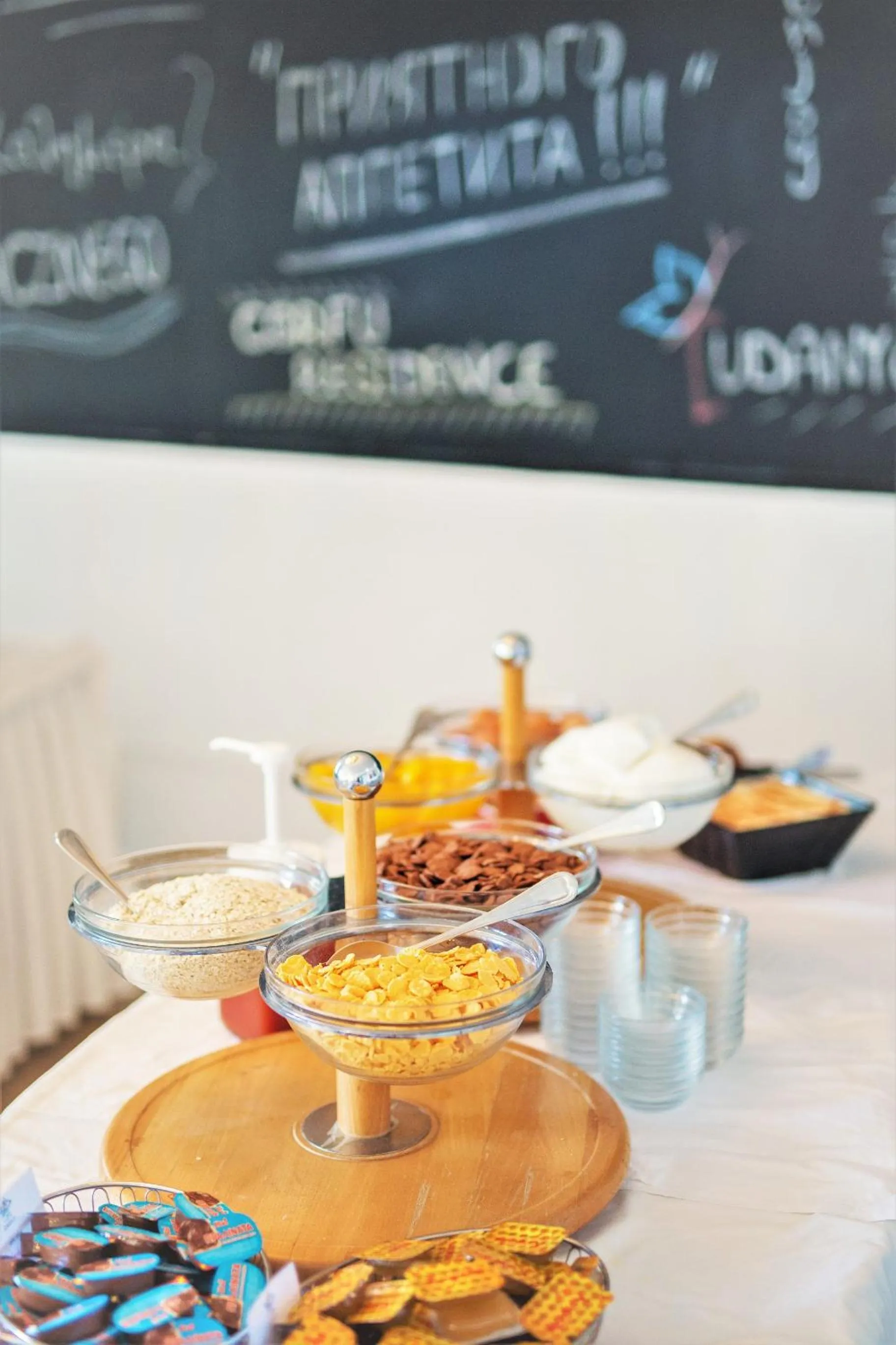 Breakfast in Corfu Aquamarine Hotel