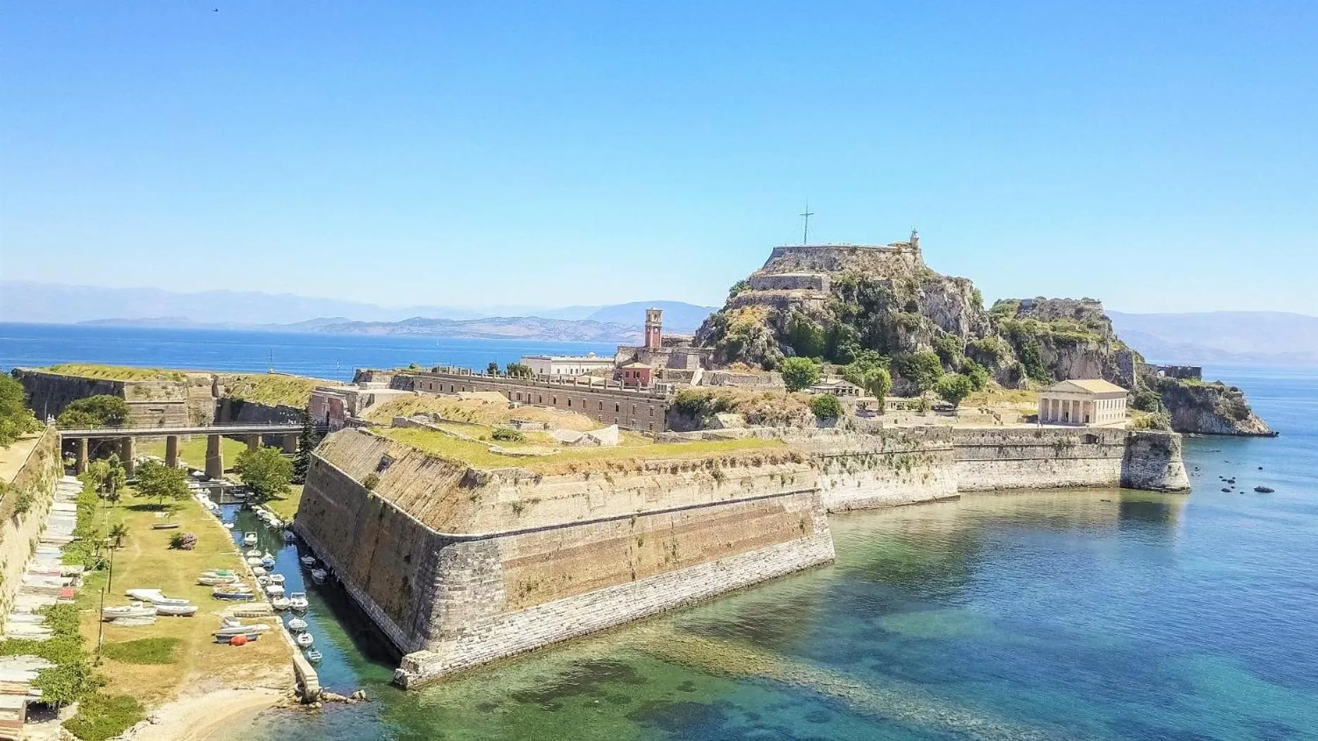Nearby landmark in Corfu Aquamarine Hotel