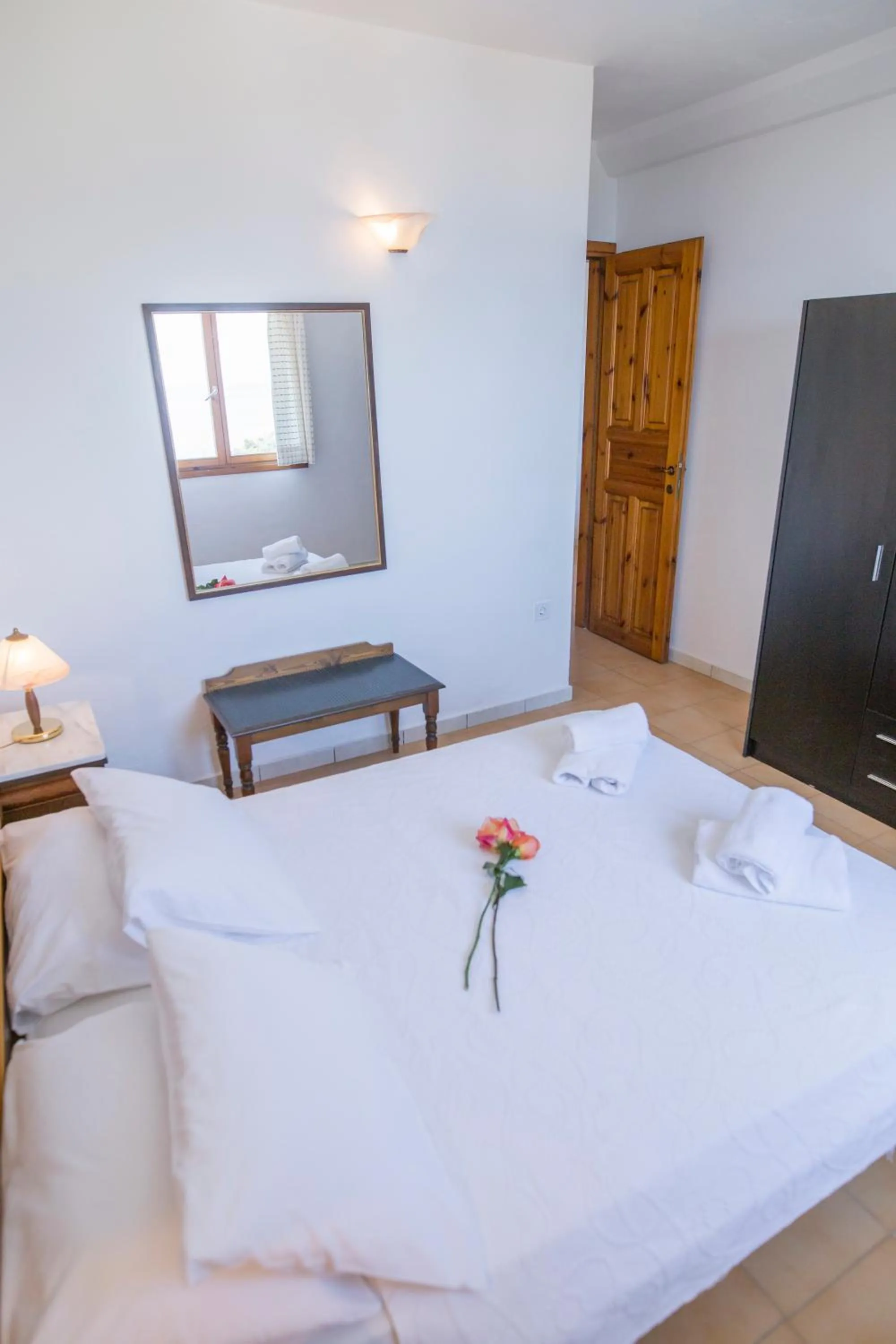 Bedroom, Bed in Corfu Aquamarine Hotel