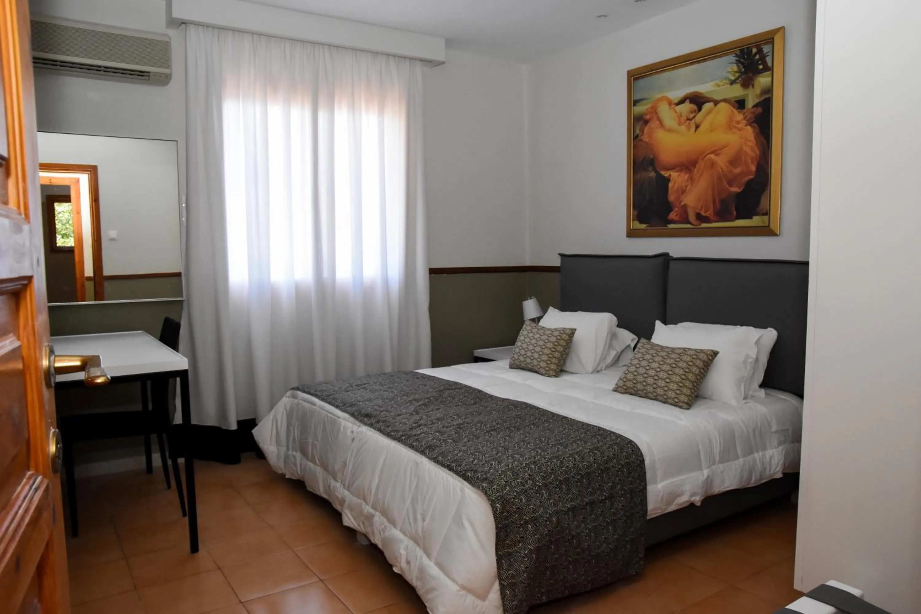 Bed in Corfu Aquamarine Hotel