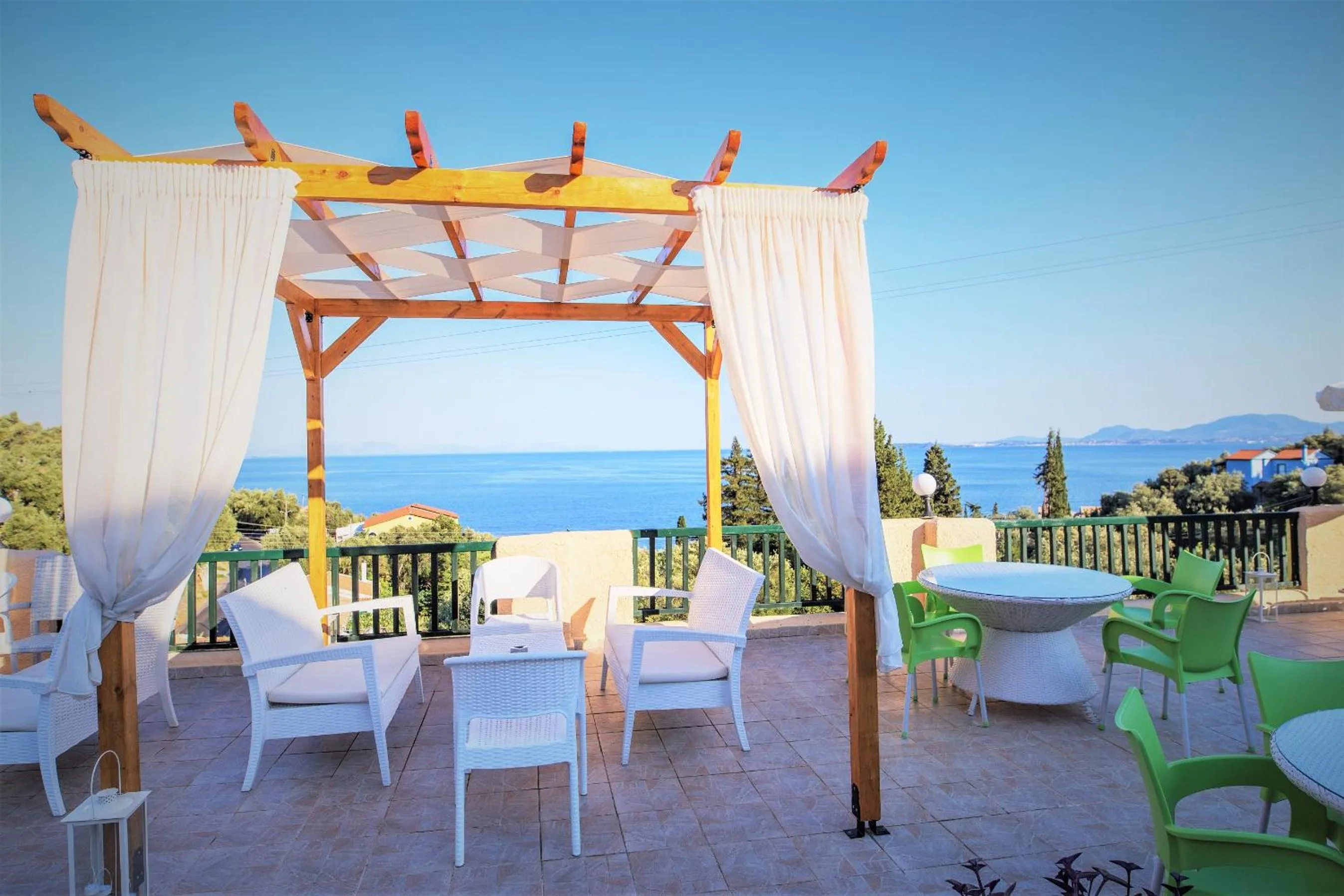 Lounge or bar in Corfu Aquamarine Hotel