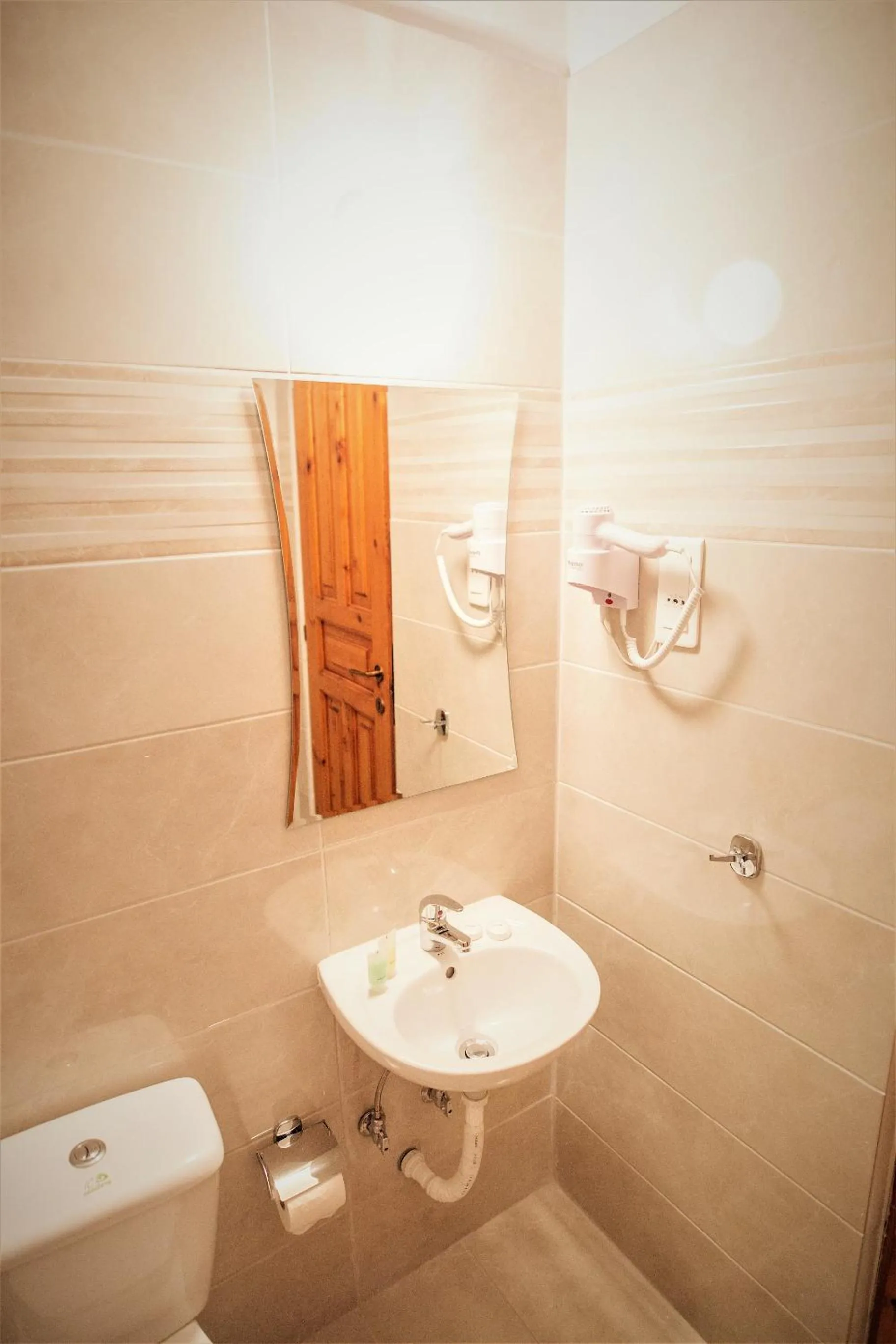 Bathroom in Corfu Aquamarine Hotel