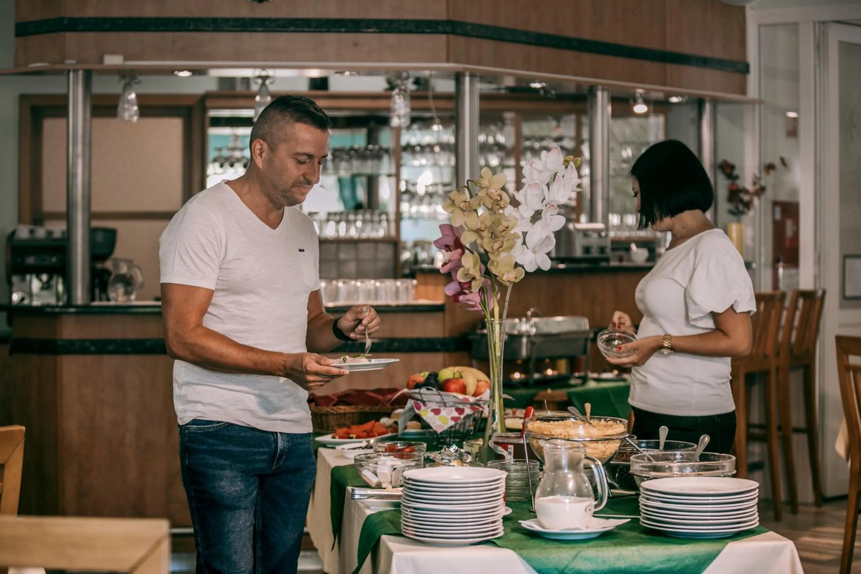Breakfast in Aqua Therm Hotel