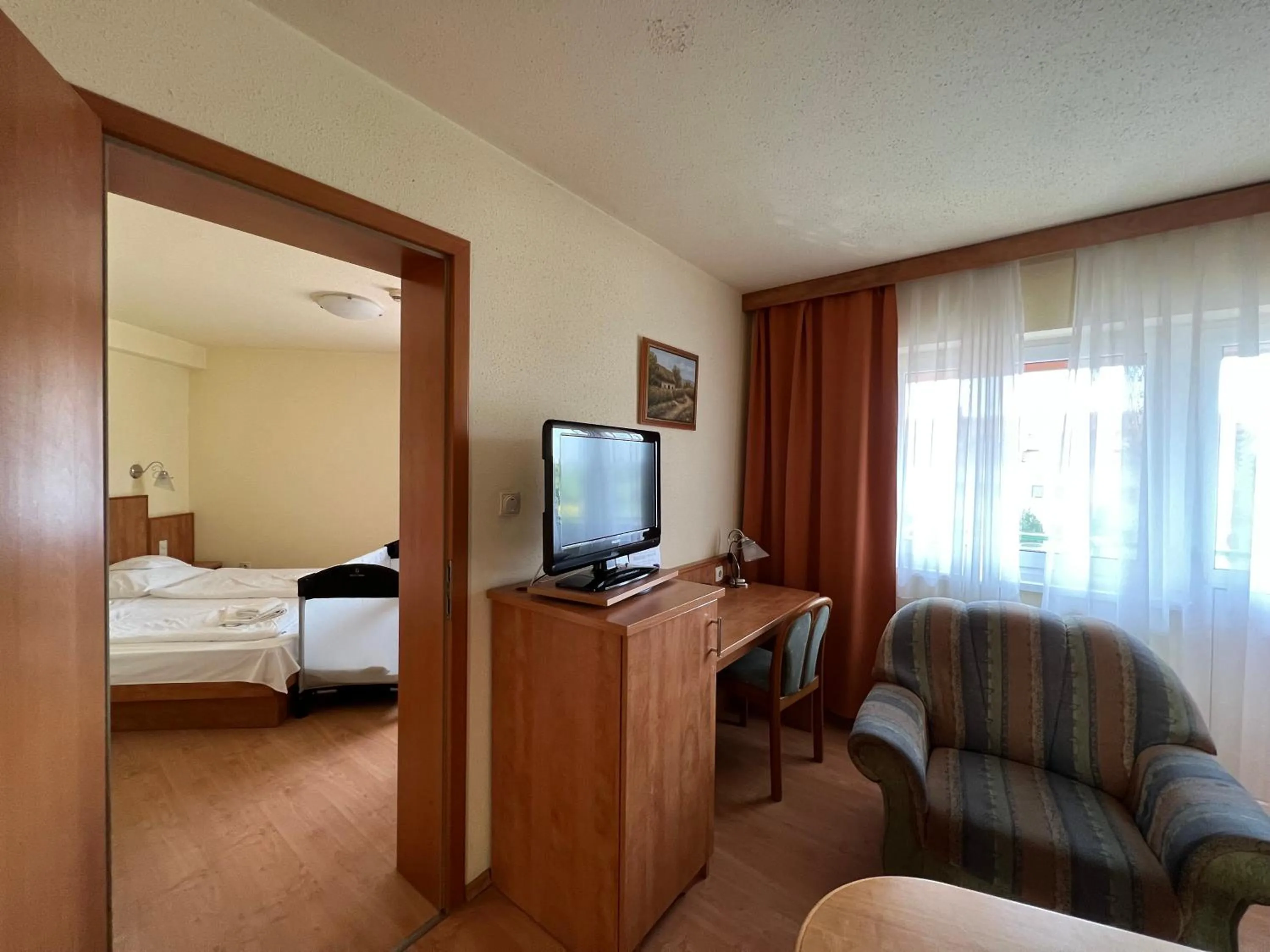 Photo of the whole room, Bed in Aqua Therm Hotel