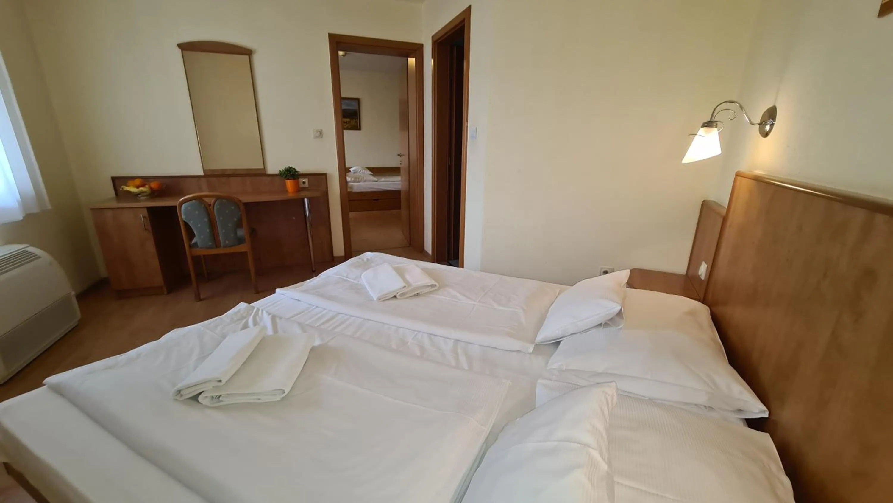Photo of the whole room, Bed in Aqua Therm Hotel