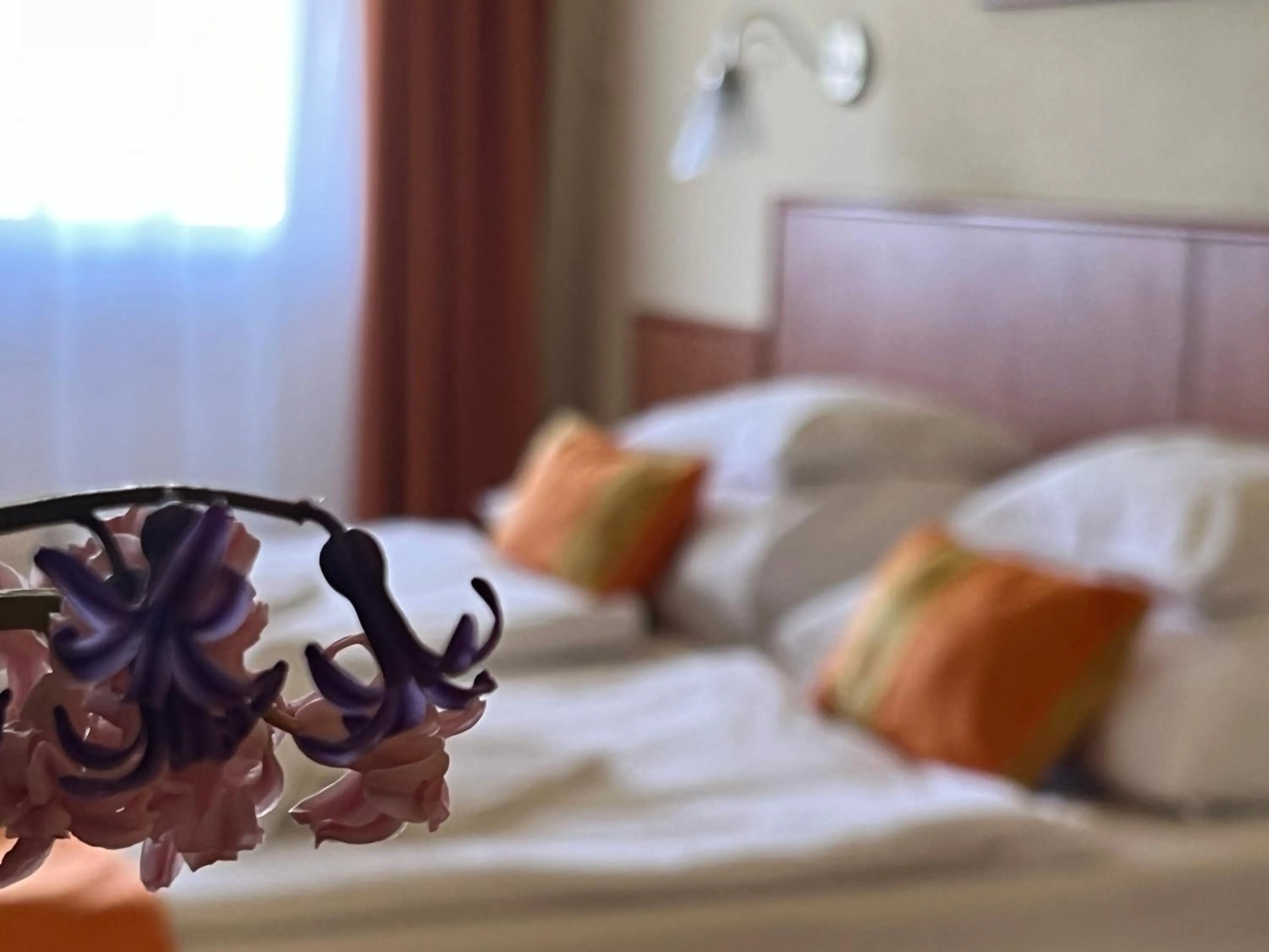 Bed in Aqua Therm Hotel