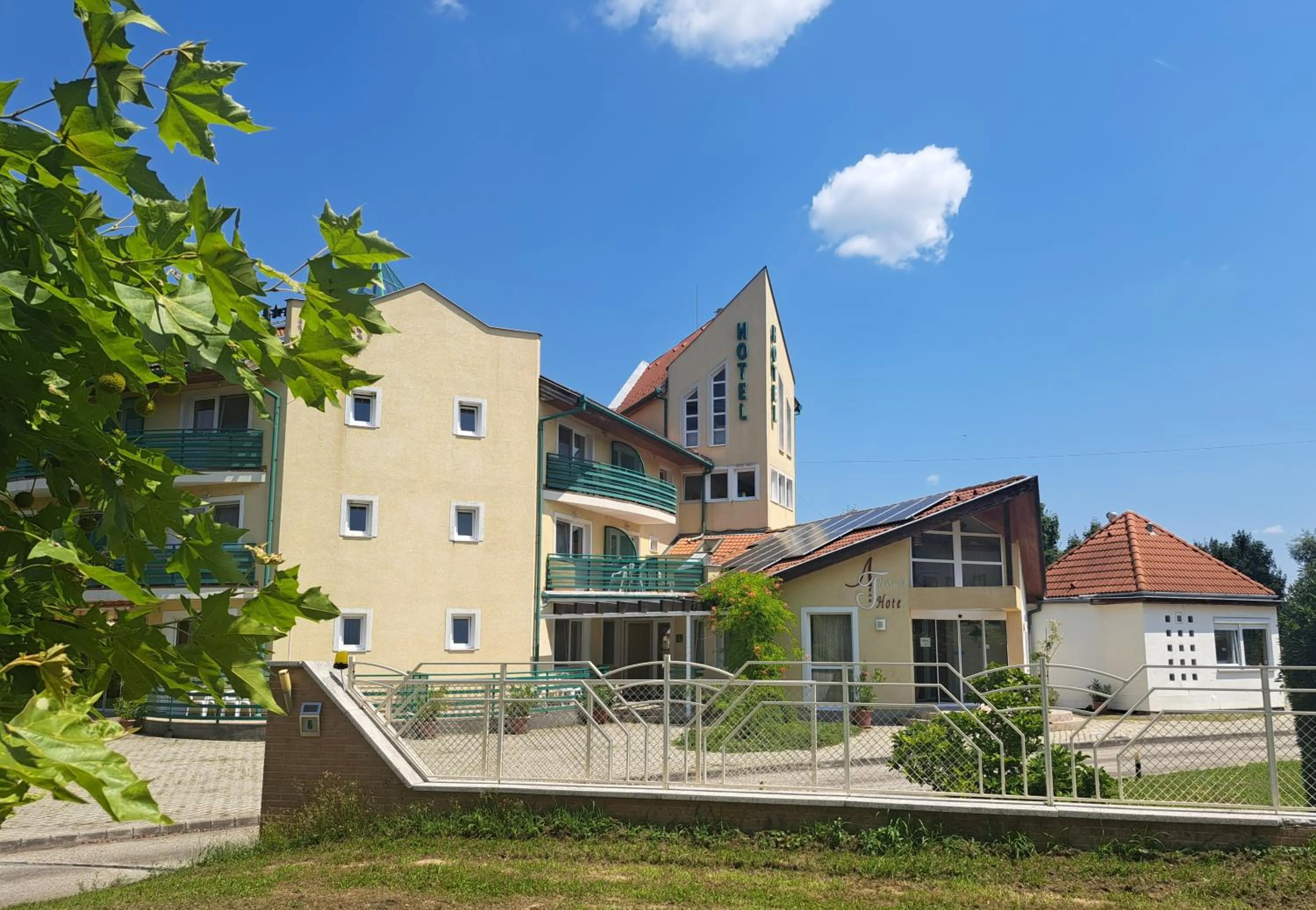 Property building in Aqua Therm Hotel