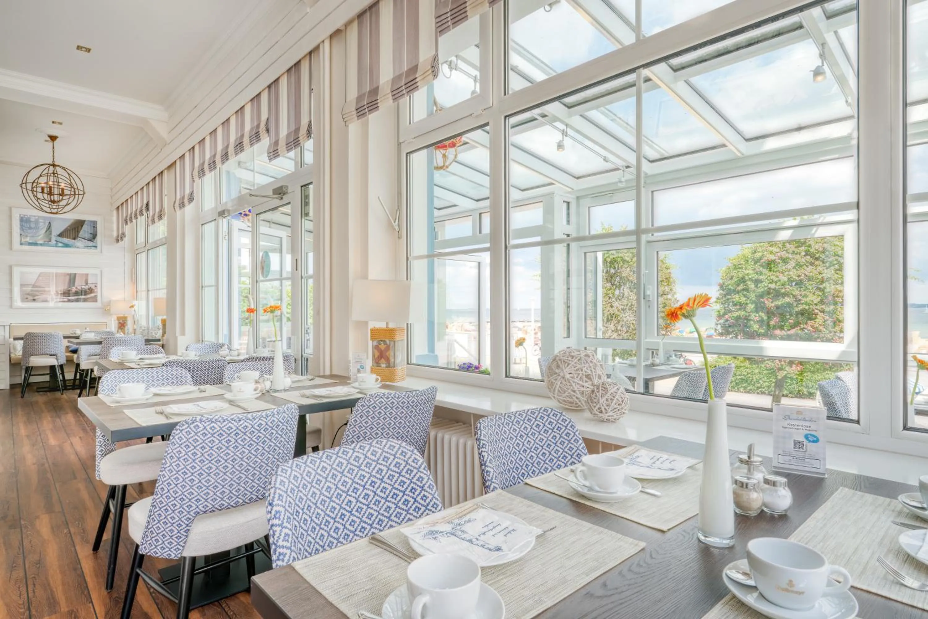 Breakfast in Hotel Strandschlösschen