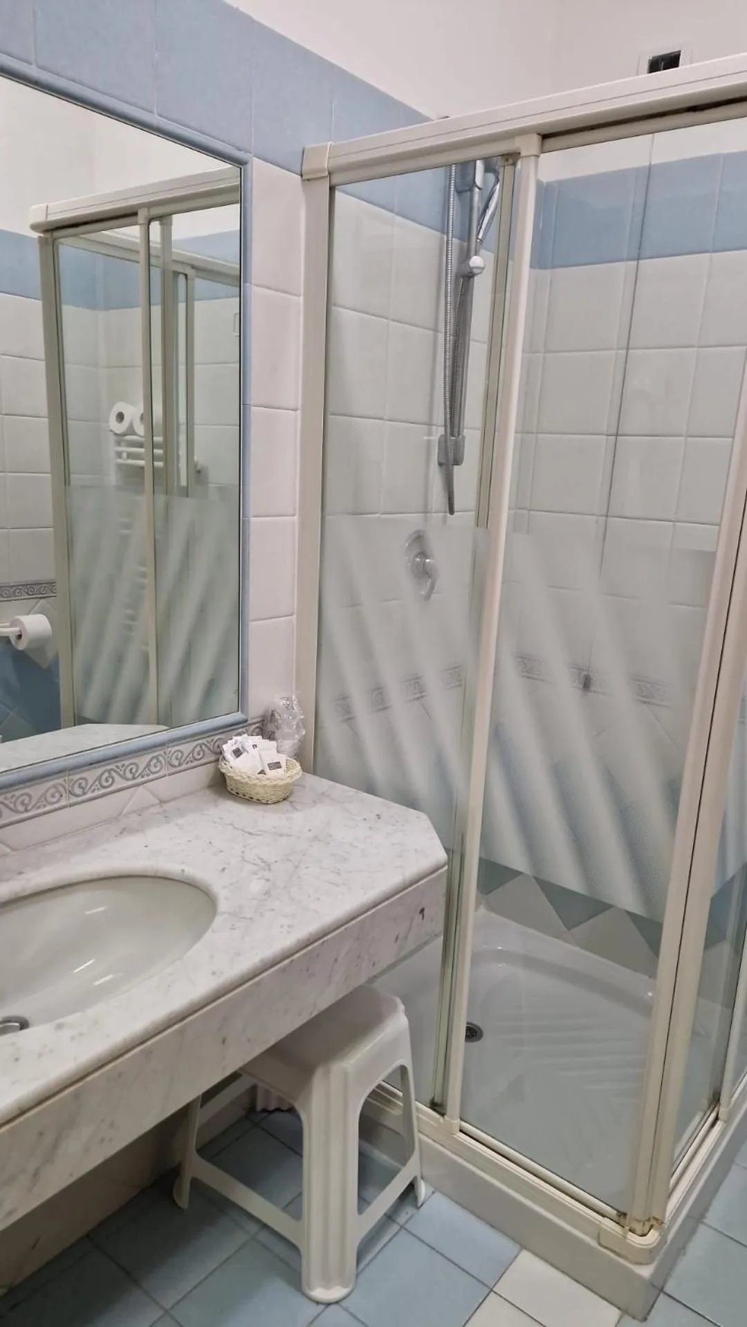 Bathroom in Hotel Dogana