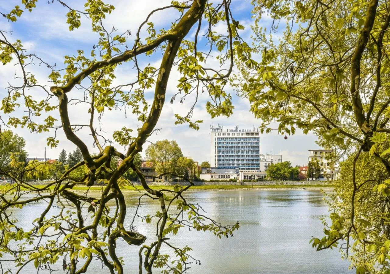 Property building in Hotel Magnólia
