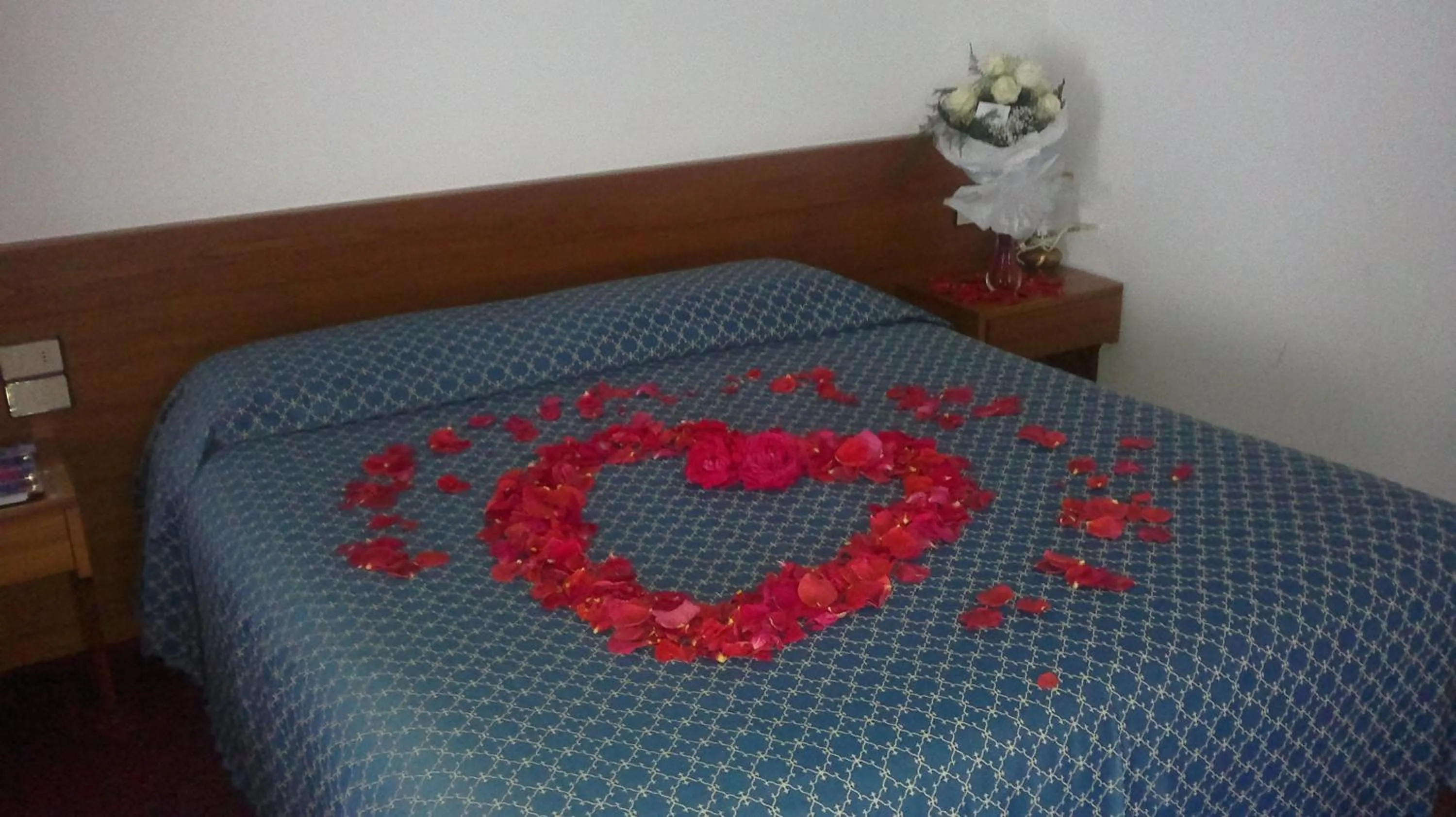 Bed in Hotel Serenella