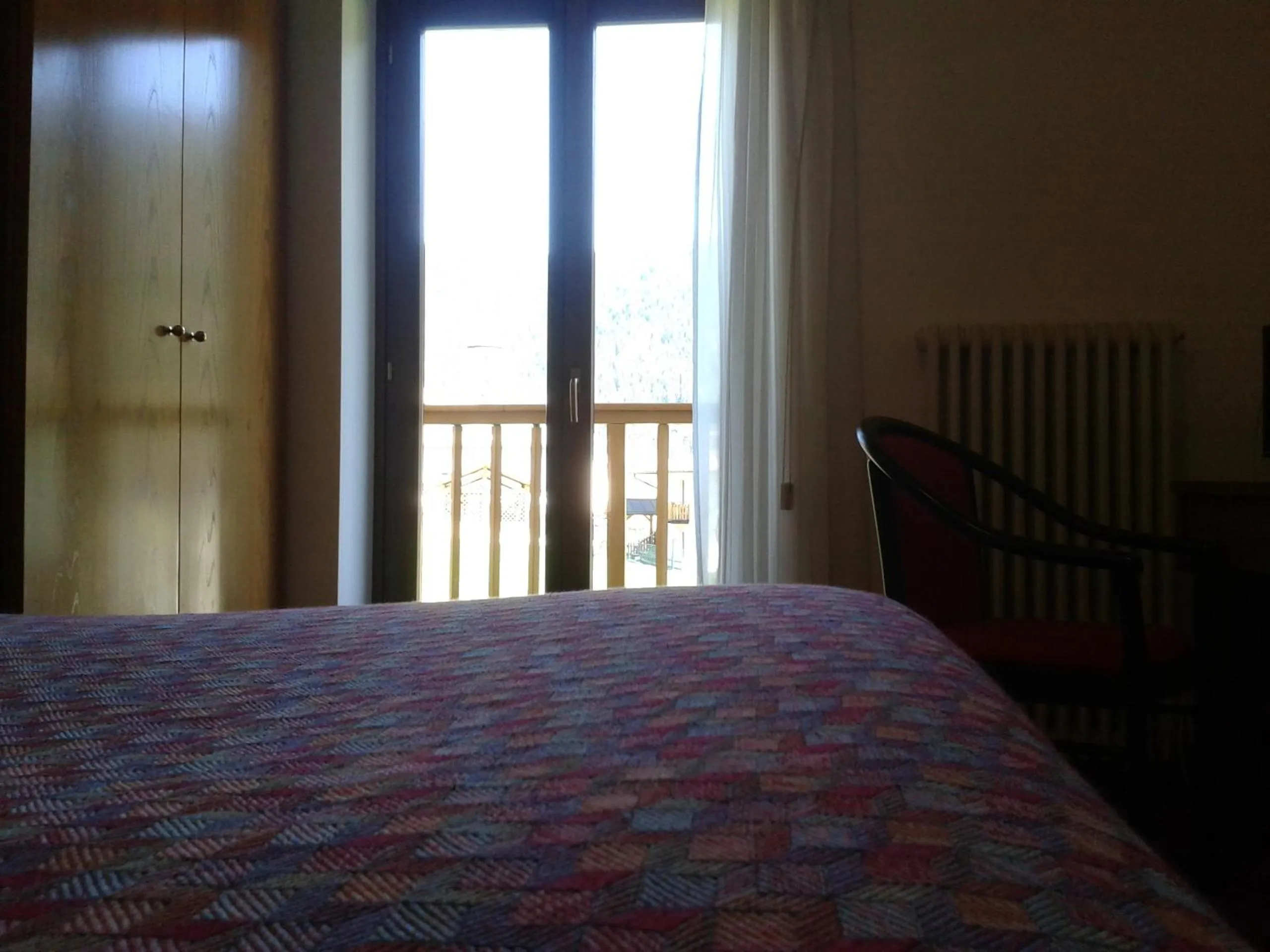 Bed in Hotel Serenella