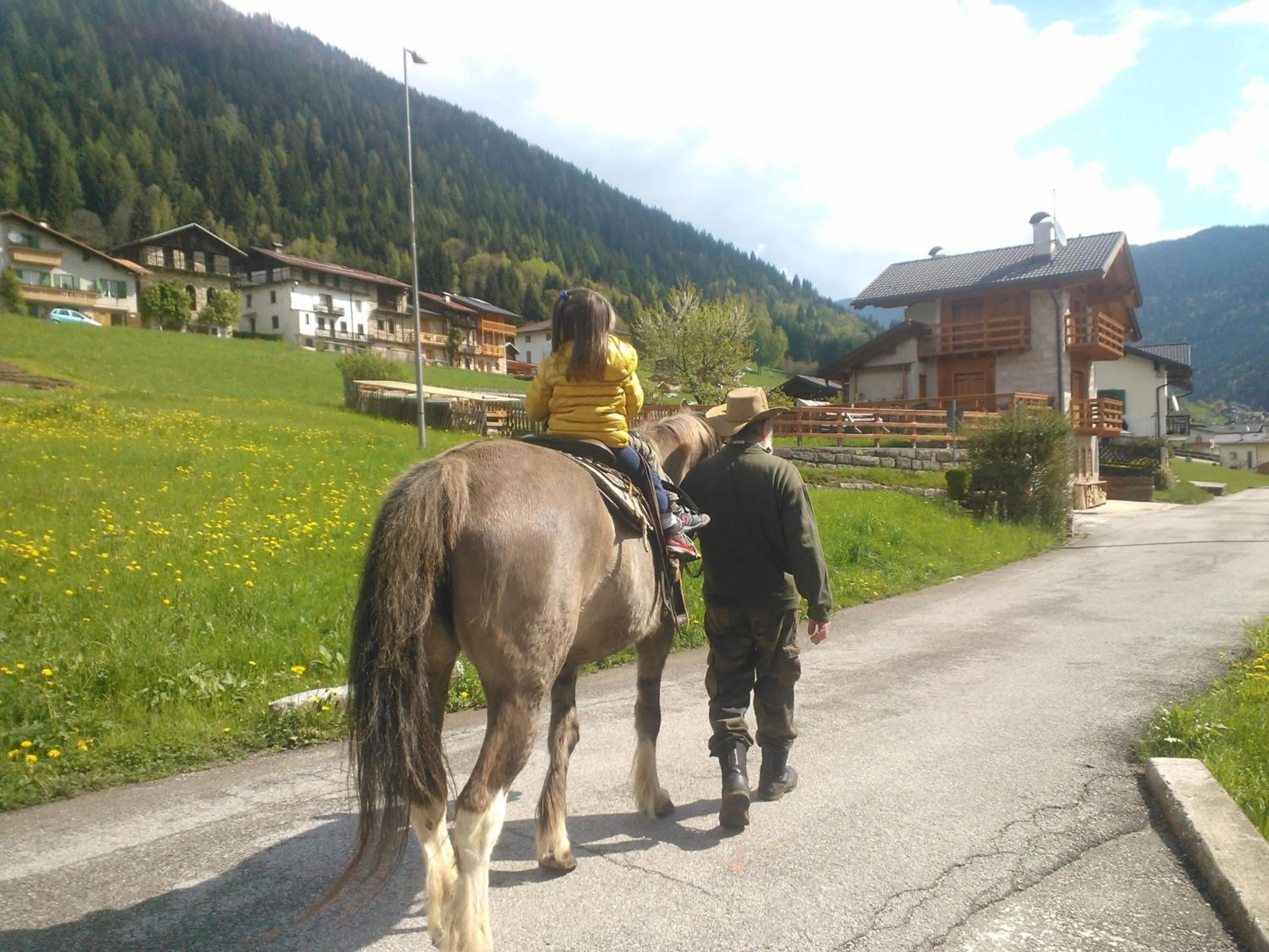 Horse-riding in Hotel Serenella