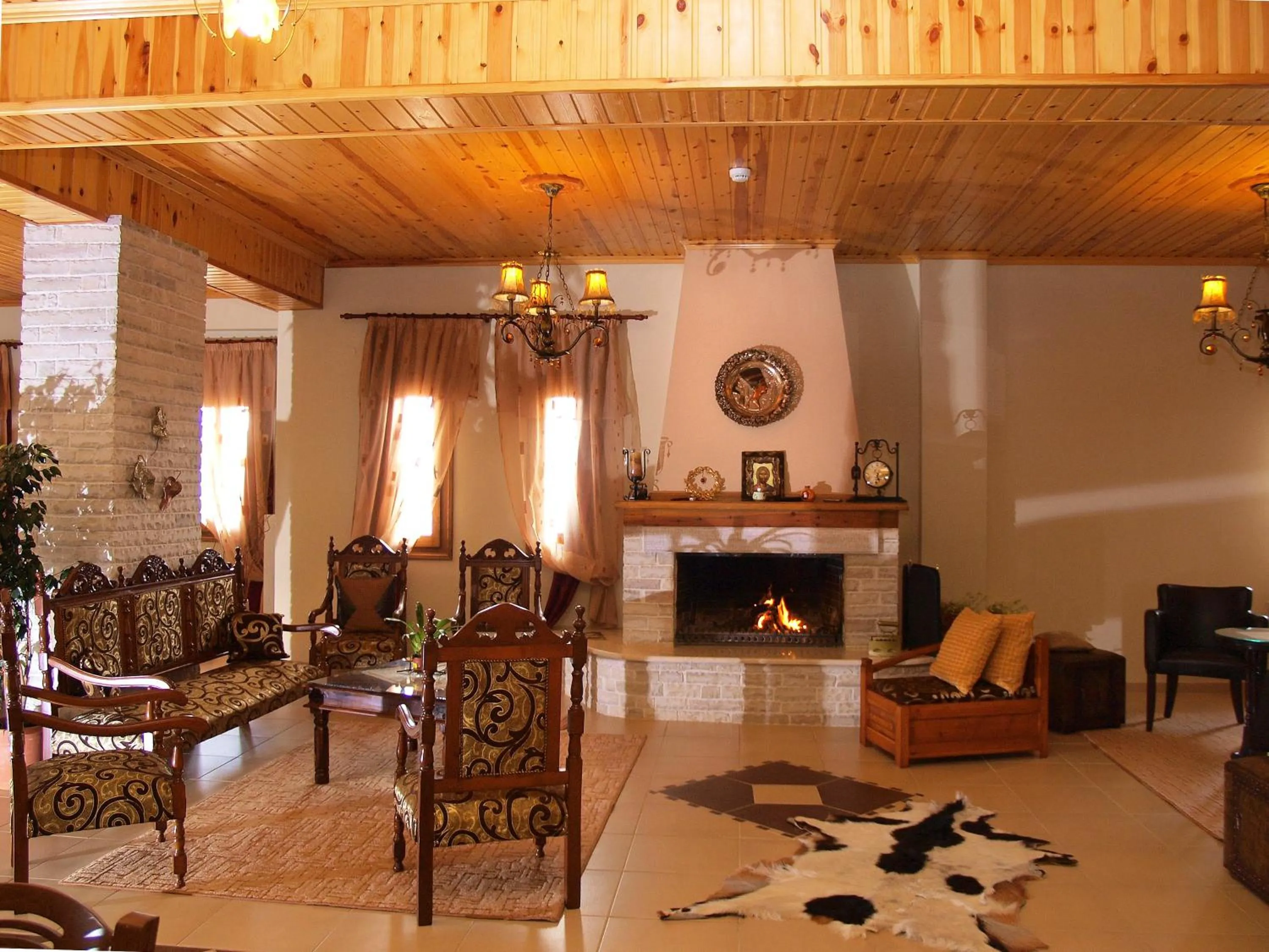 Lounge or bar in Hotel Ilianna