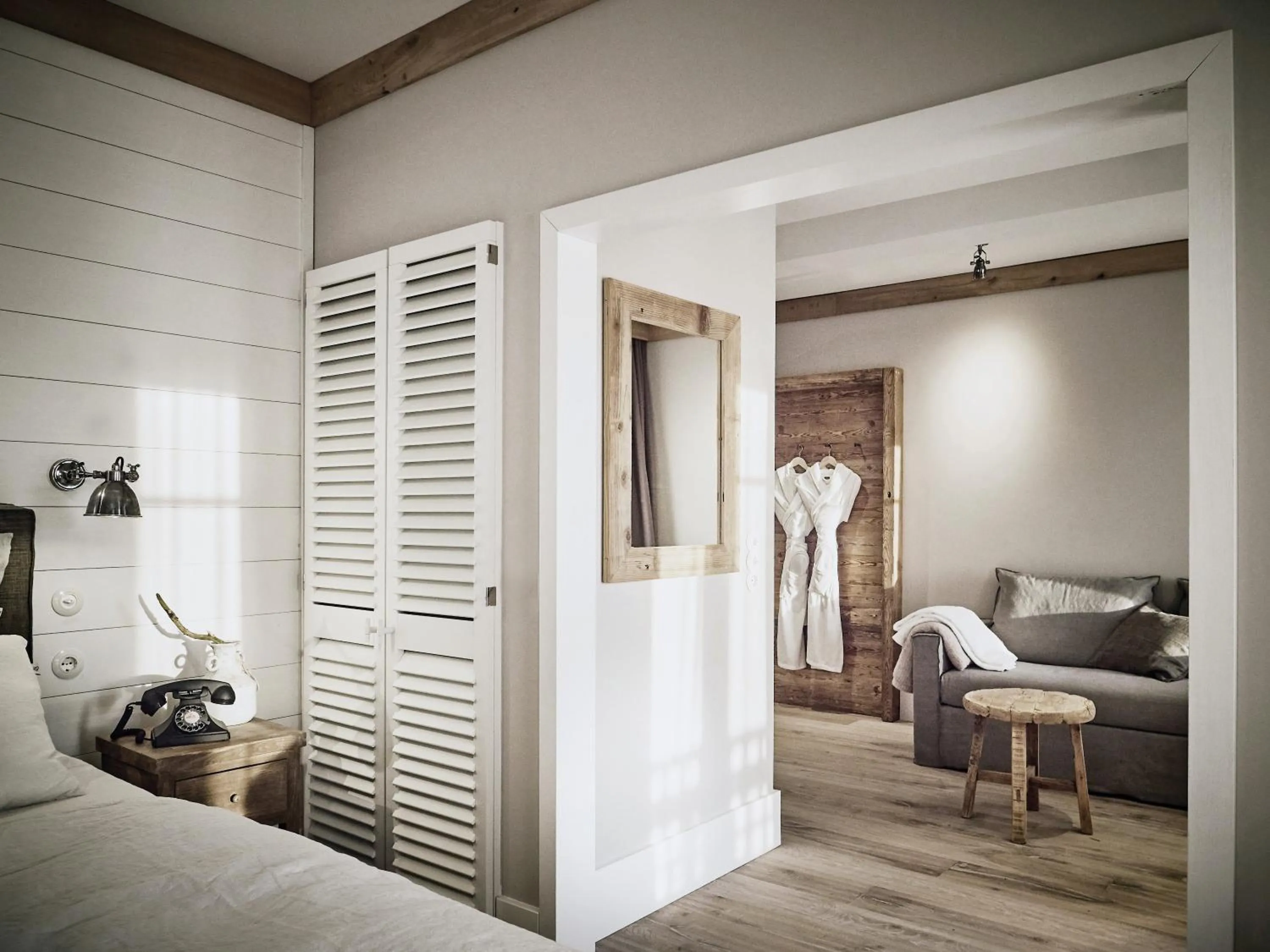 Bed in The Cozy Hotel & Lofts Timmendorfer Strand