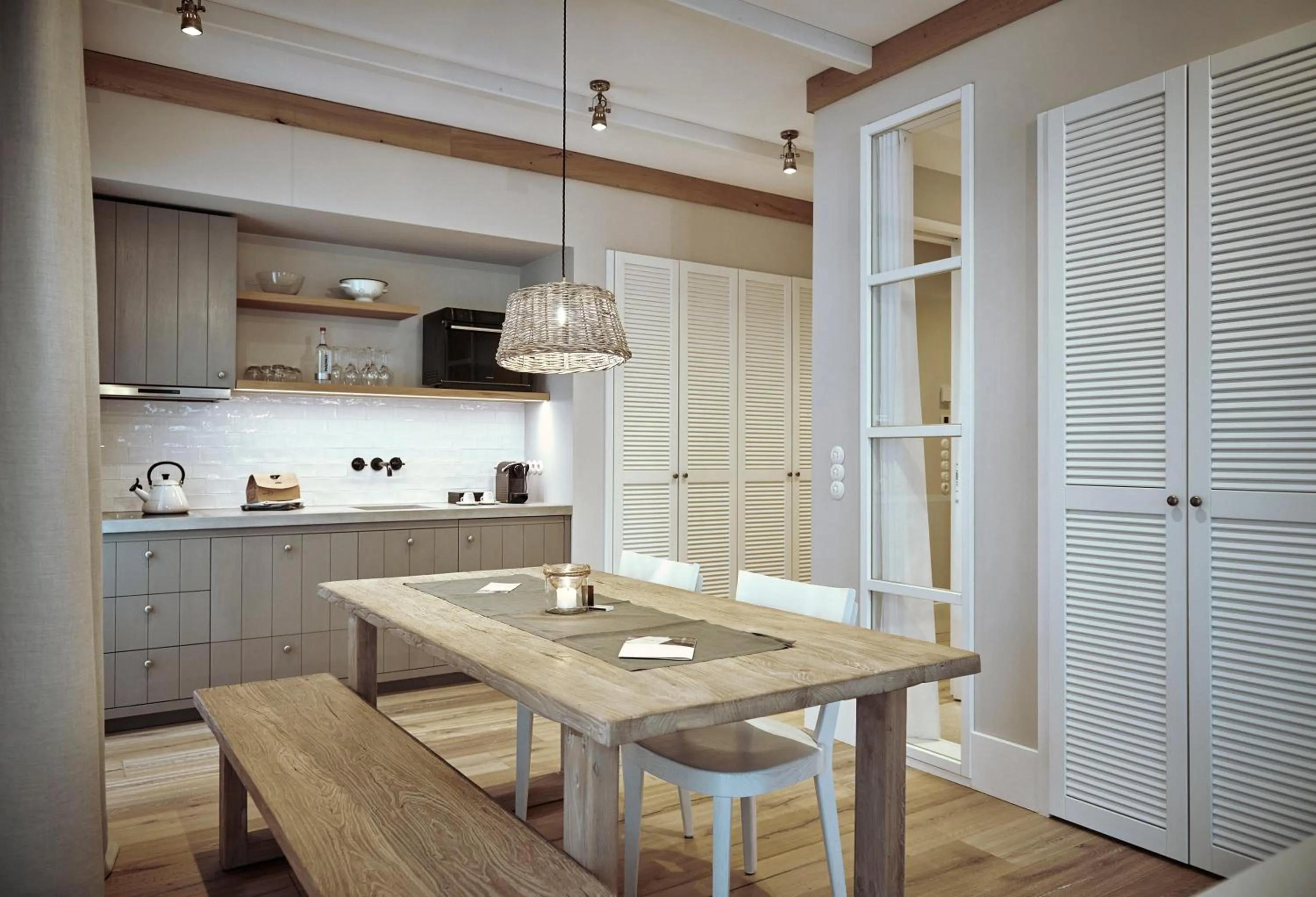 Coffee/tea facilities in The Cozy Hotel & Lofts Timmendorfer Strand