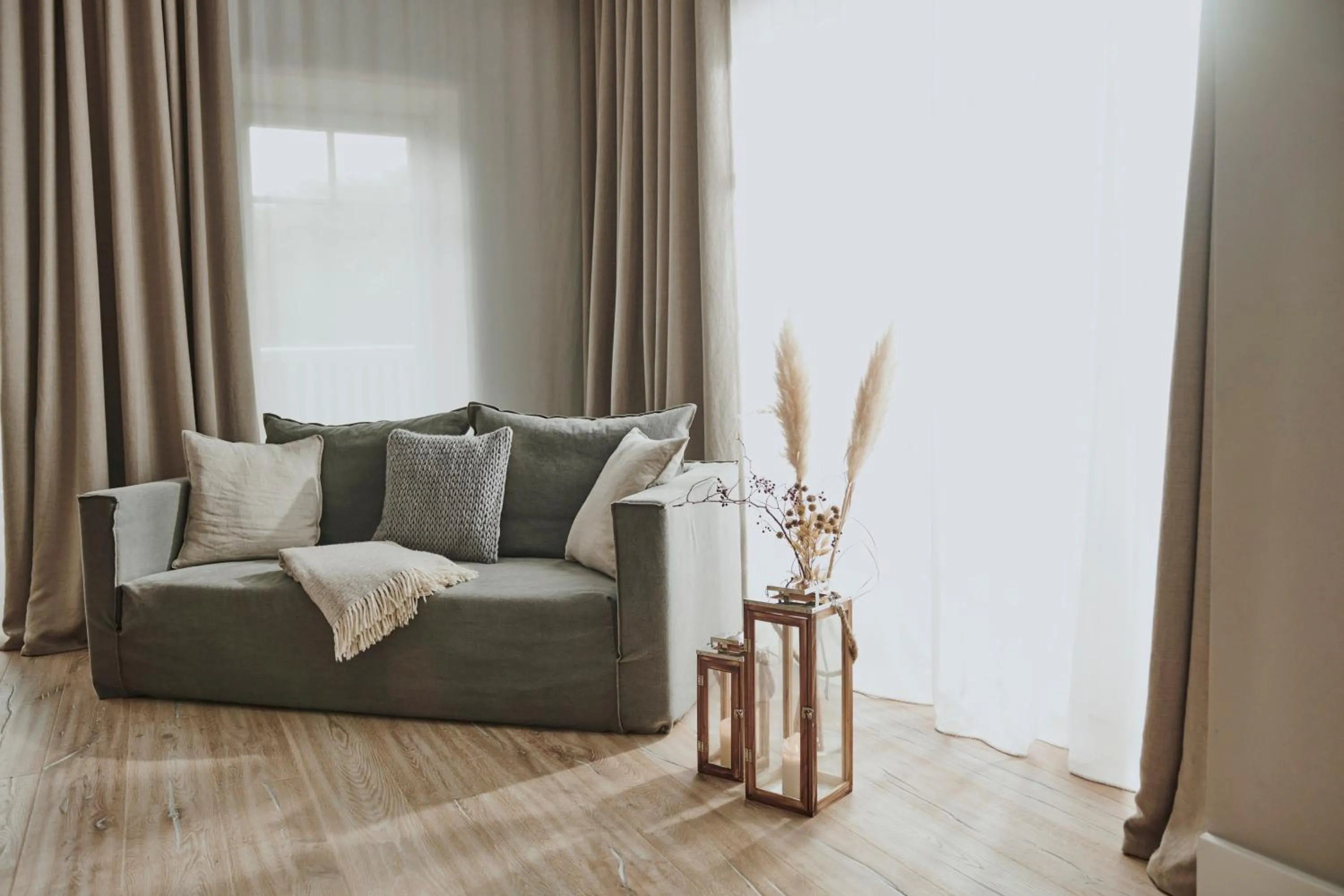 Living room in The Cozy Hotel & Lofts Timmendorfer Strand