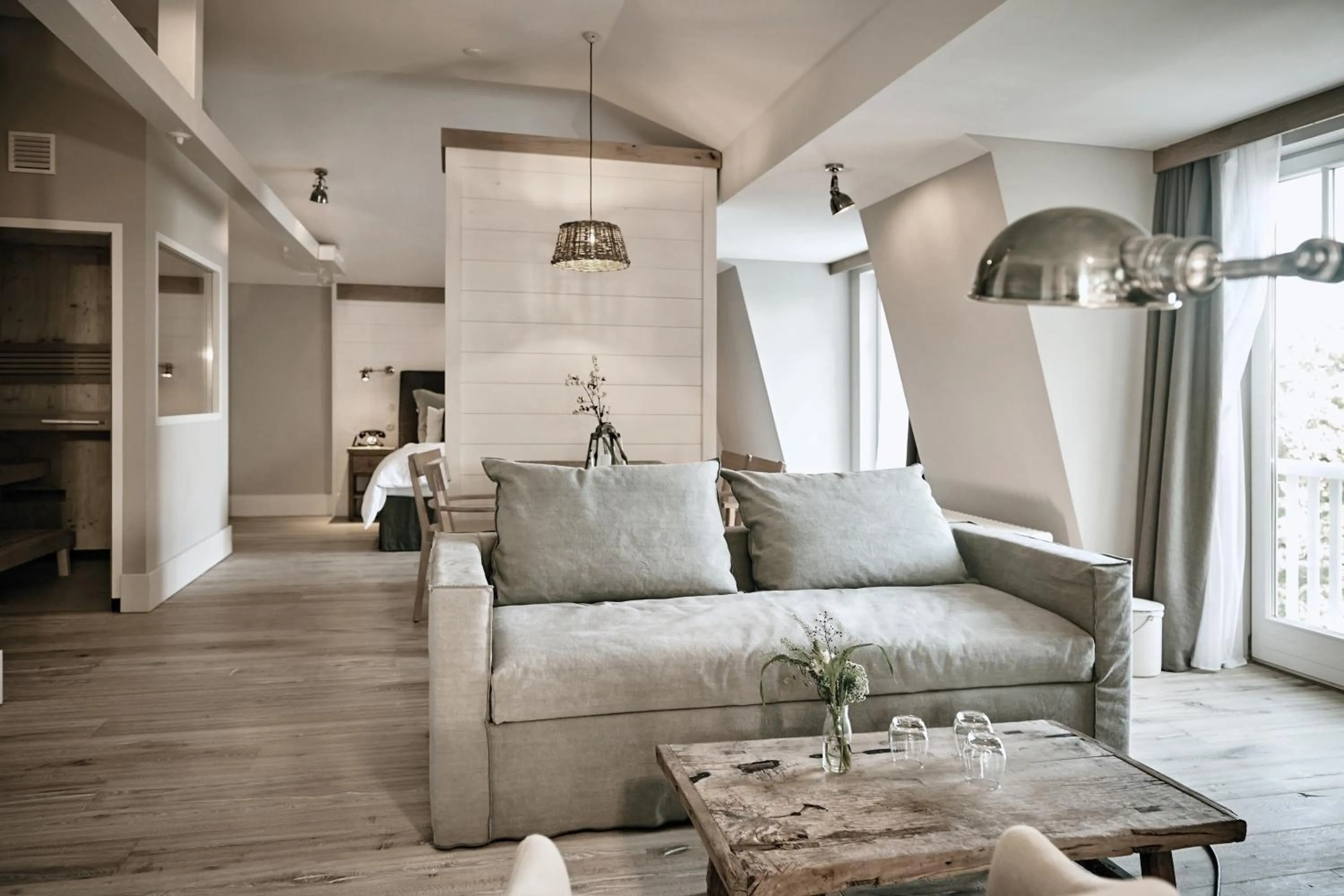 Living room in The Cozy Hotel & Lofts Timmendorfer Strand