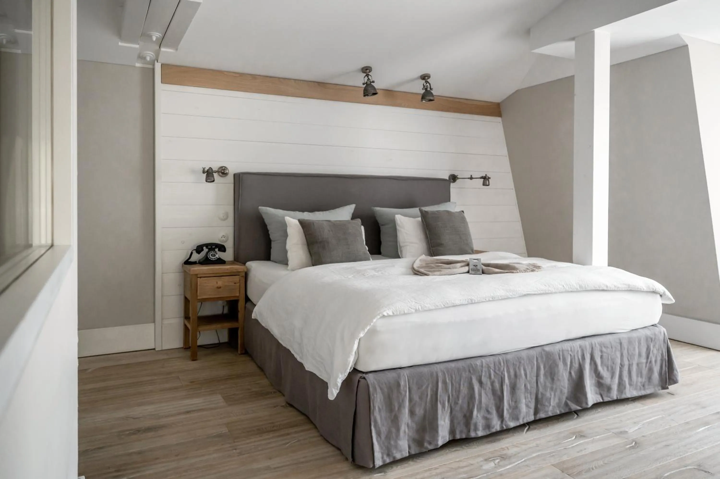 Bed in The Cozy Hotel & Lofts Timmendorfer Strand