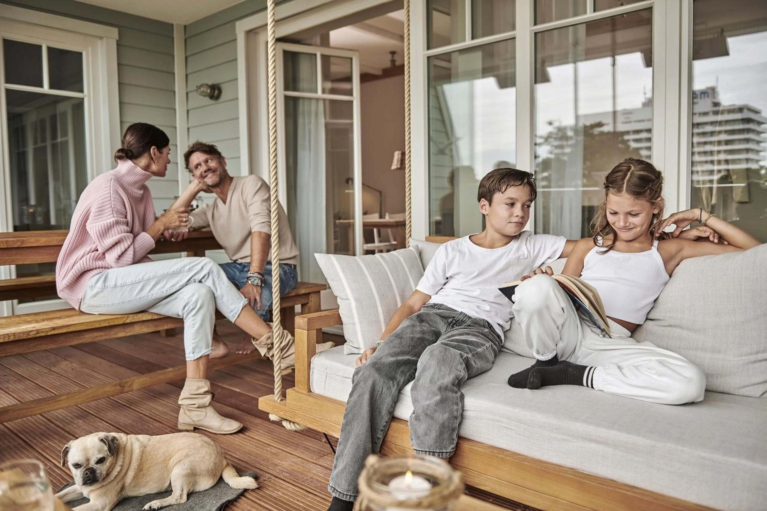 People in The Cozy Hotel & Lofts Timmendorfer Strand