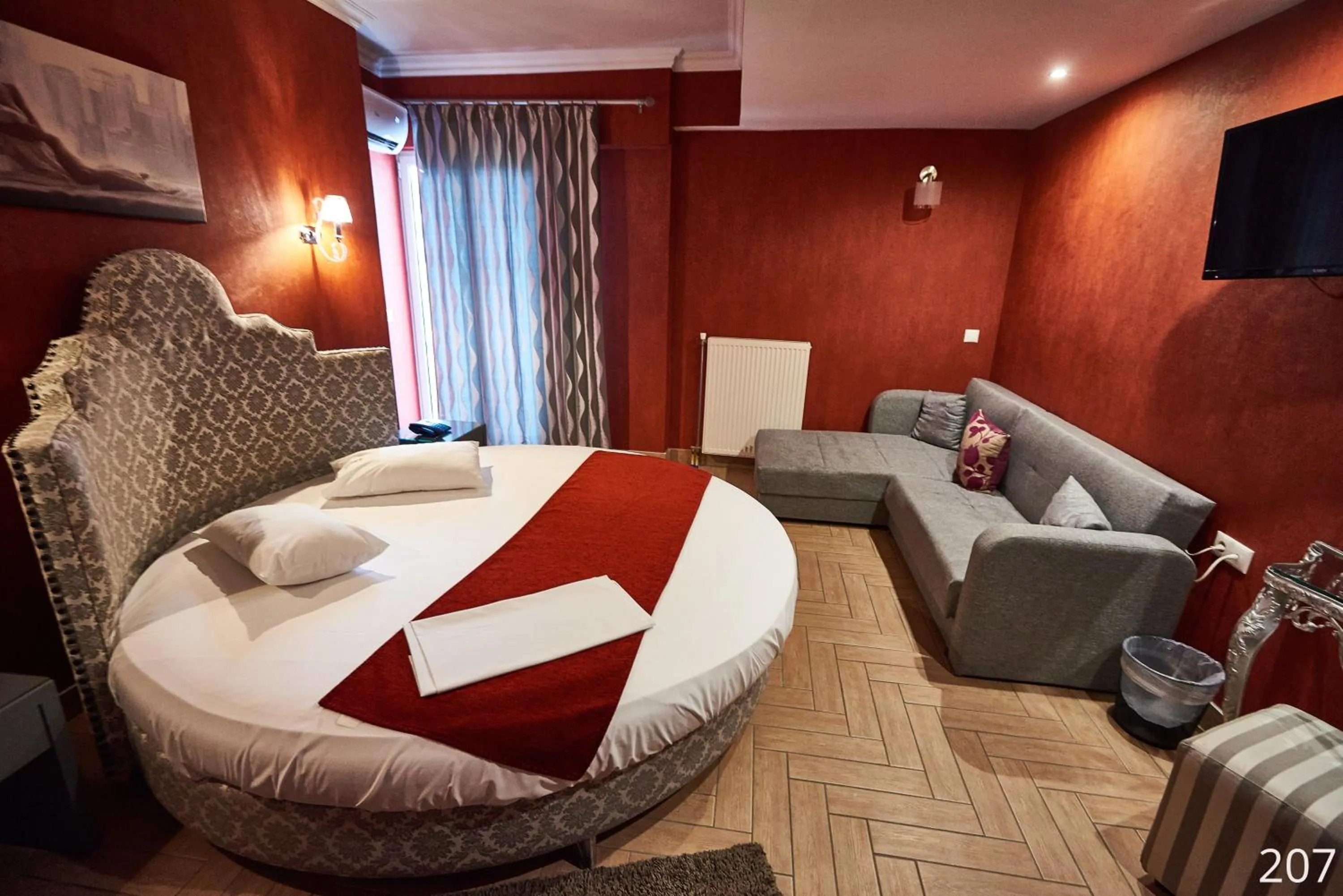 Bed in Atlantic Hotel